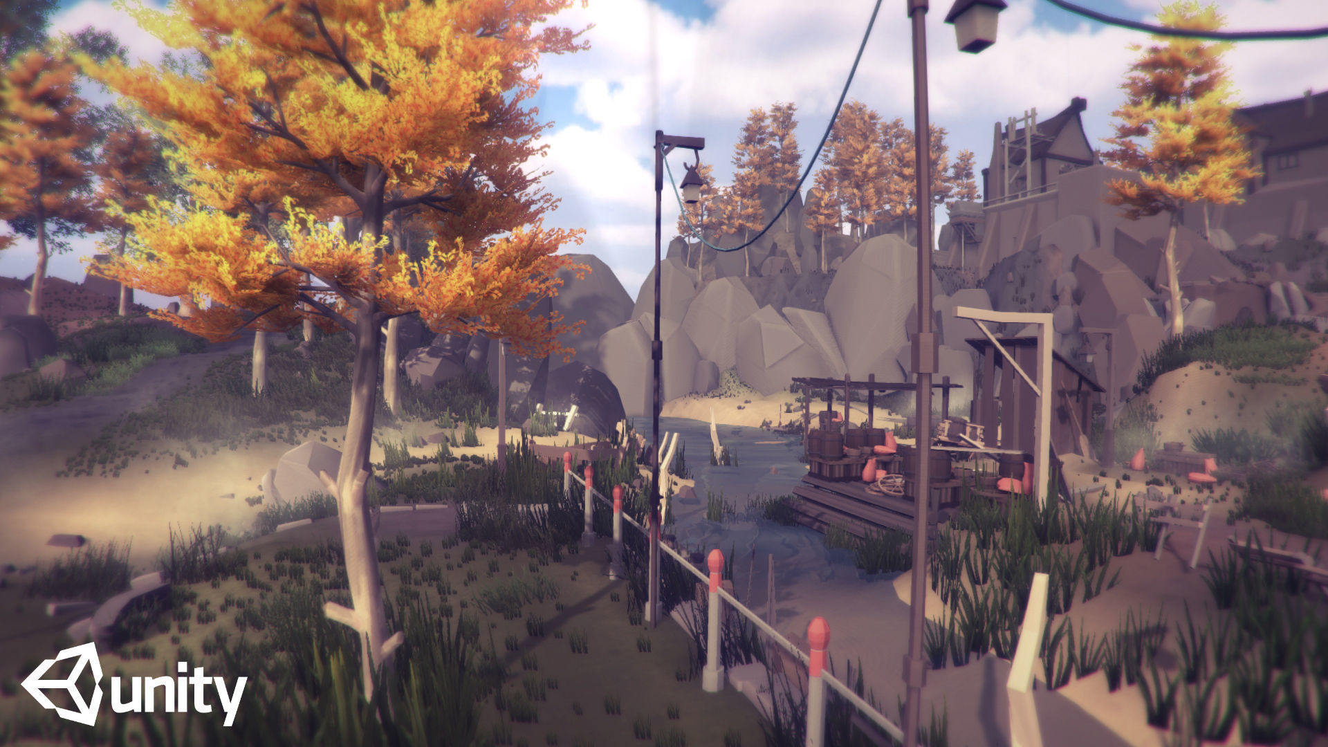 The Village and City of 18th Century Pack Low-poly 3D model_45