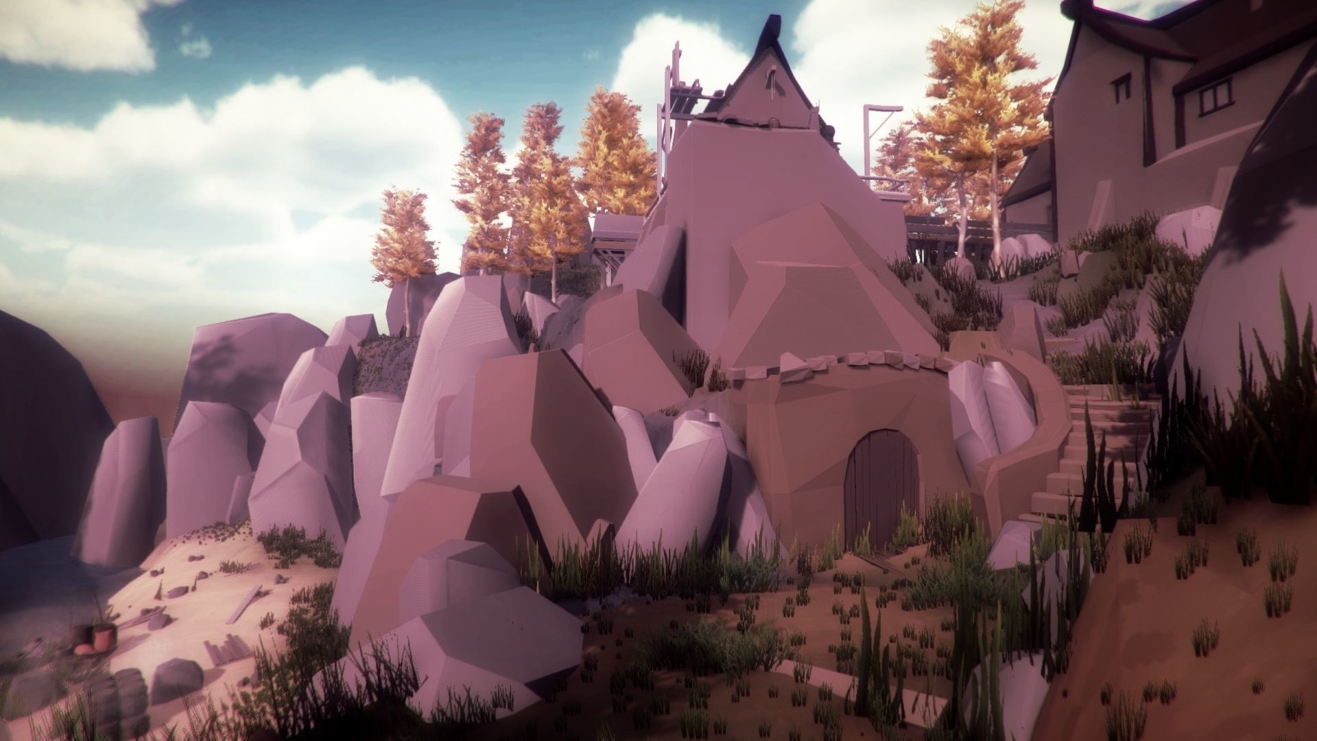 The Village and City of 18th Century Pack Low-poly 3D model_80