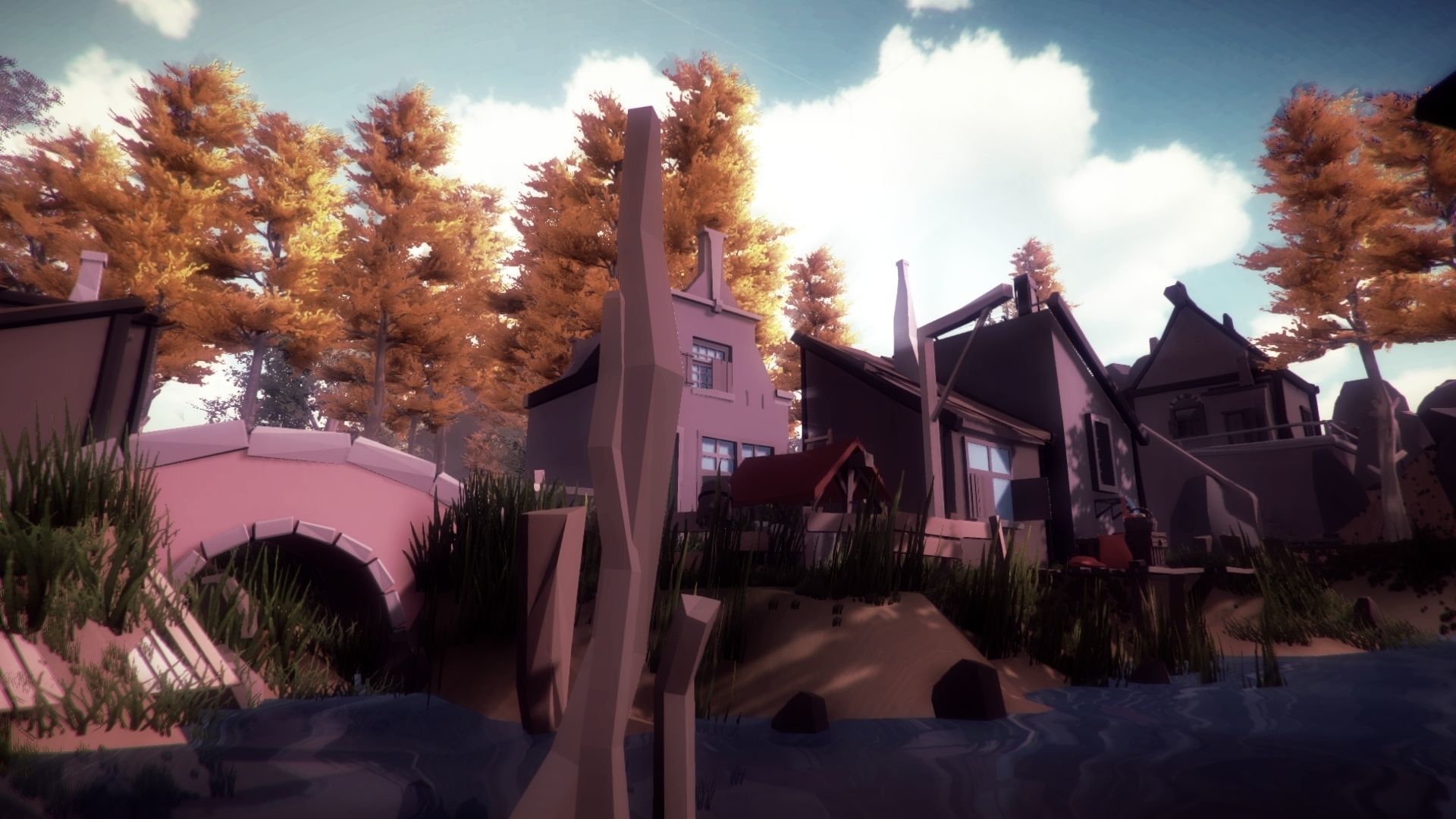 The Village and City of 18th Century Pack Low-poly 3D model_25