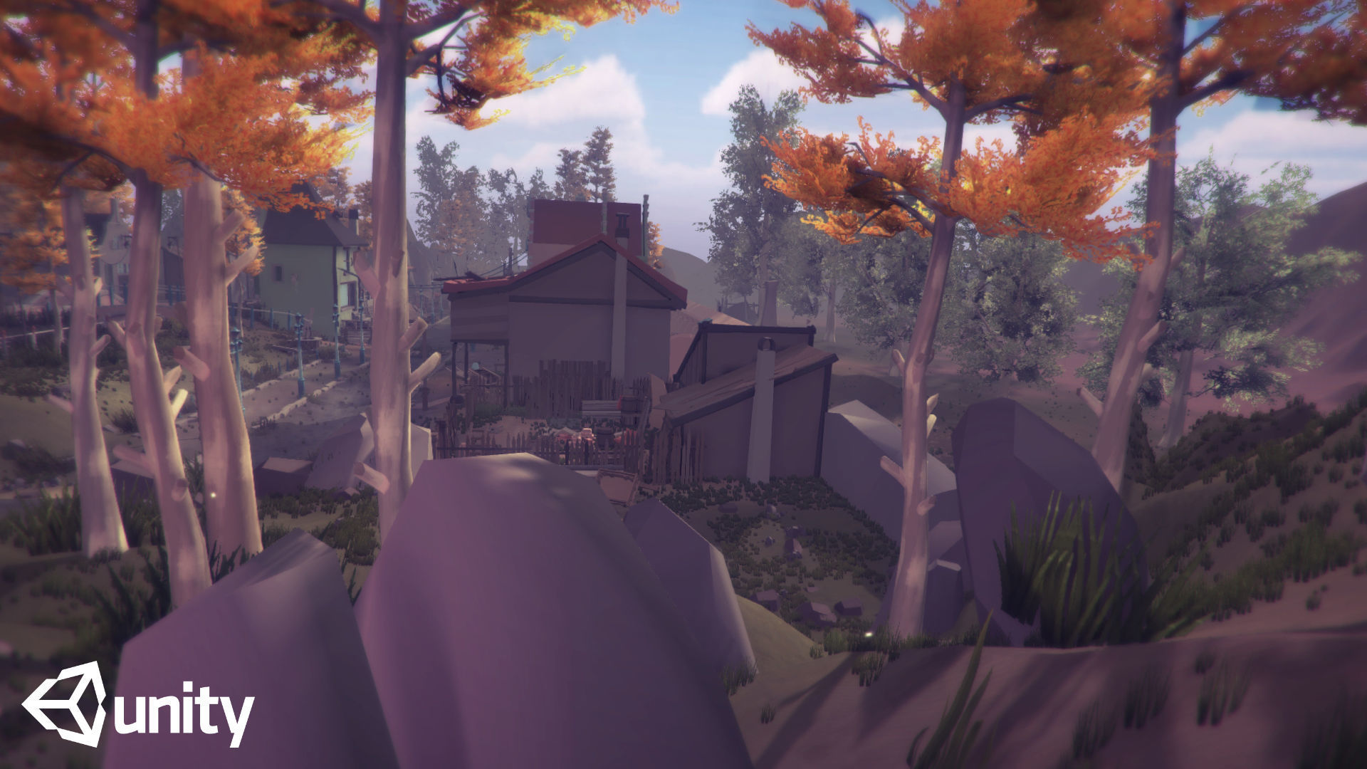 The Village and City of 18th Century Pack Low-poly 3D model_30