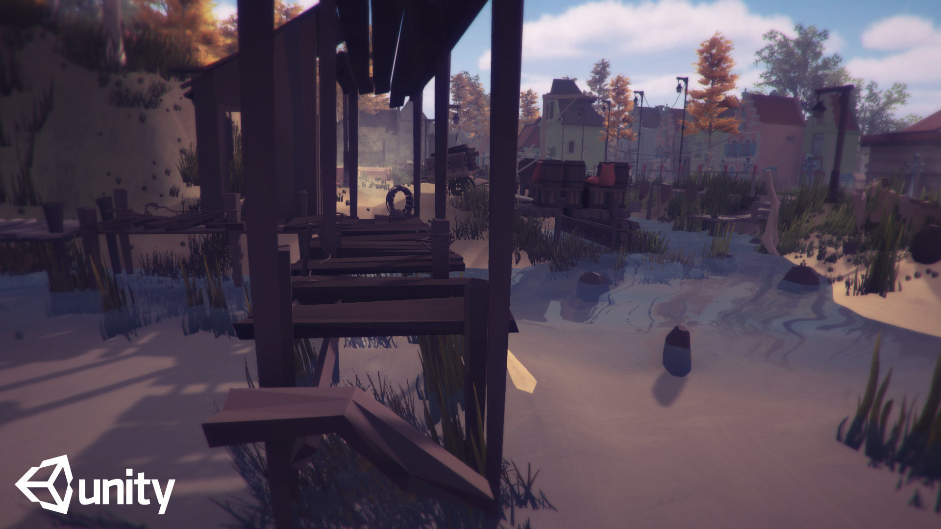 The Village and City of 18th Century Pack Low-poly 3D model_26