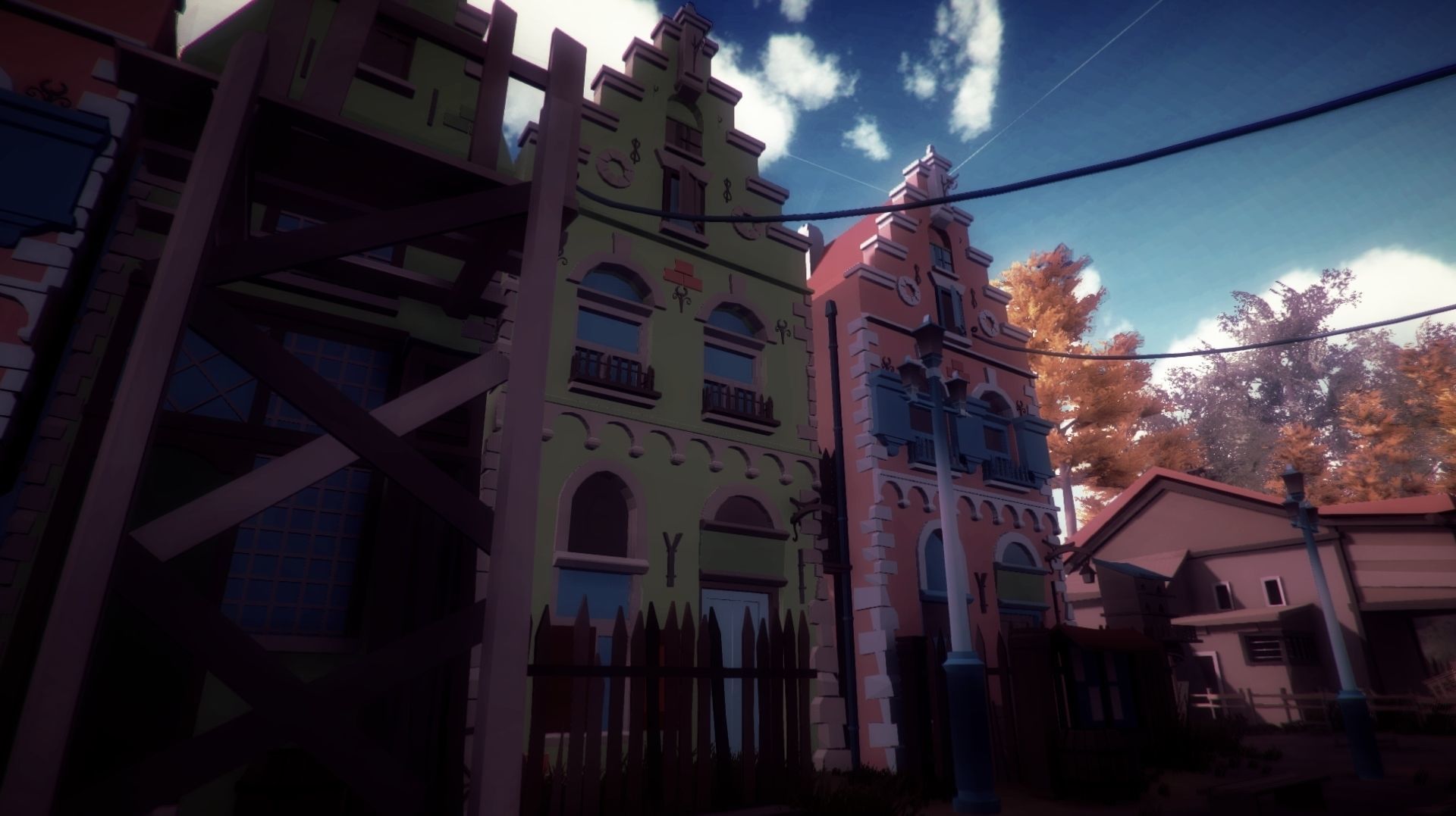 The Village and City of 18th Century Pack Low-poly 3D model_60