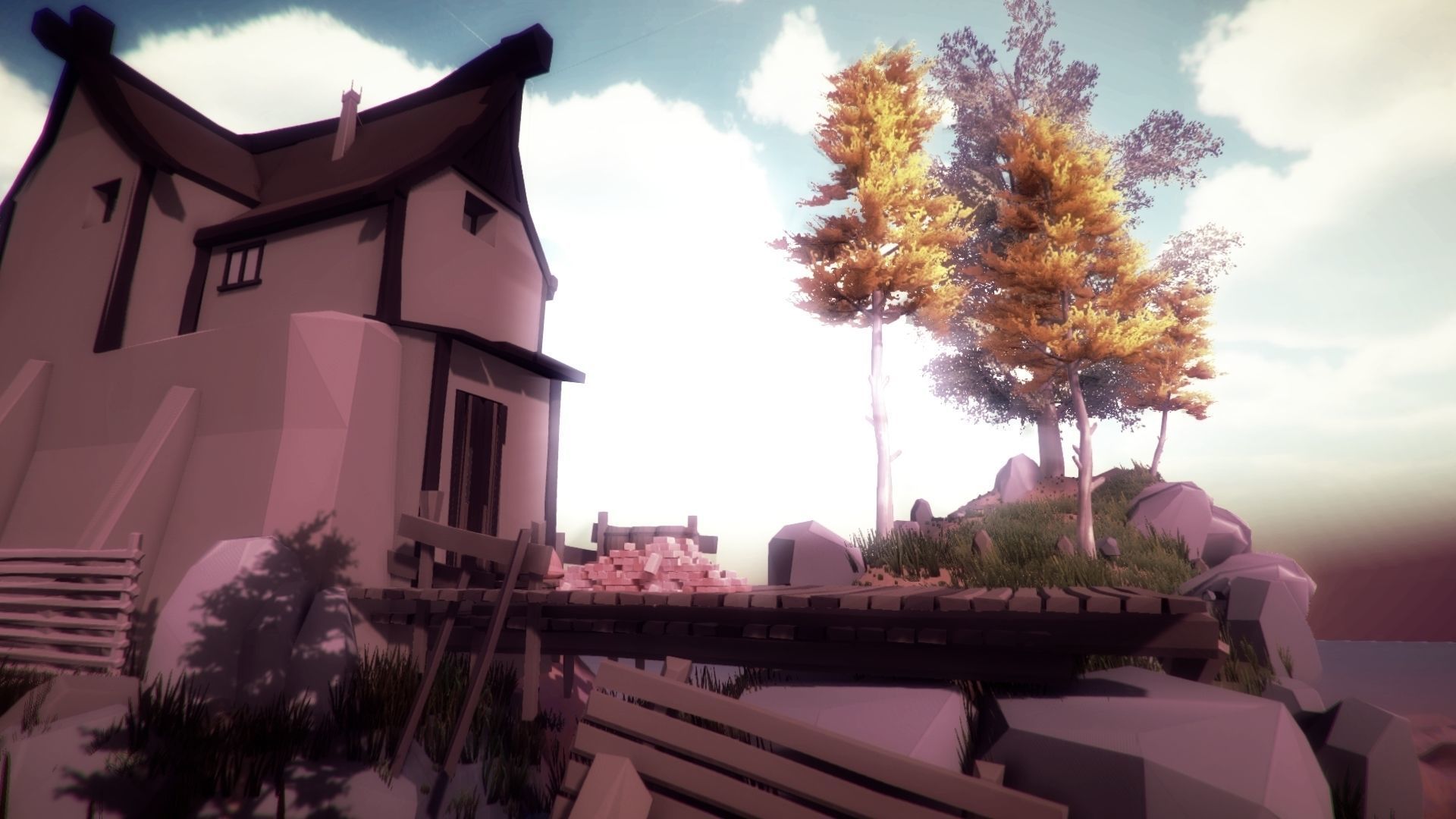 The Village and City of 18th Century Pack Low-poly 3D model_57