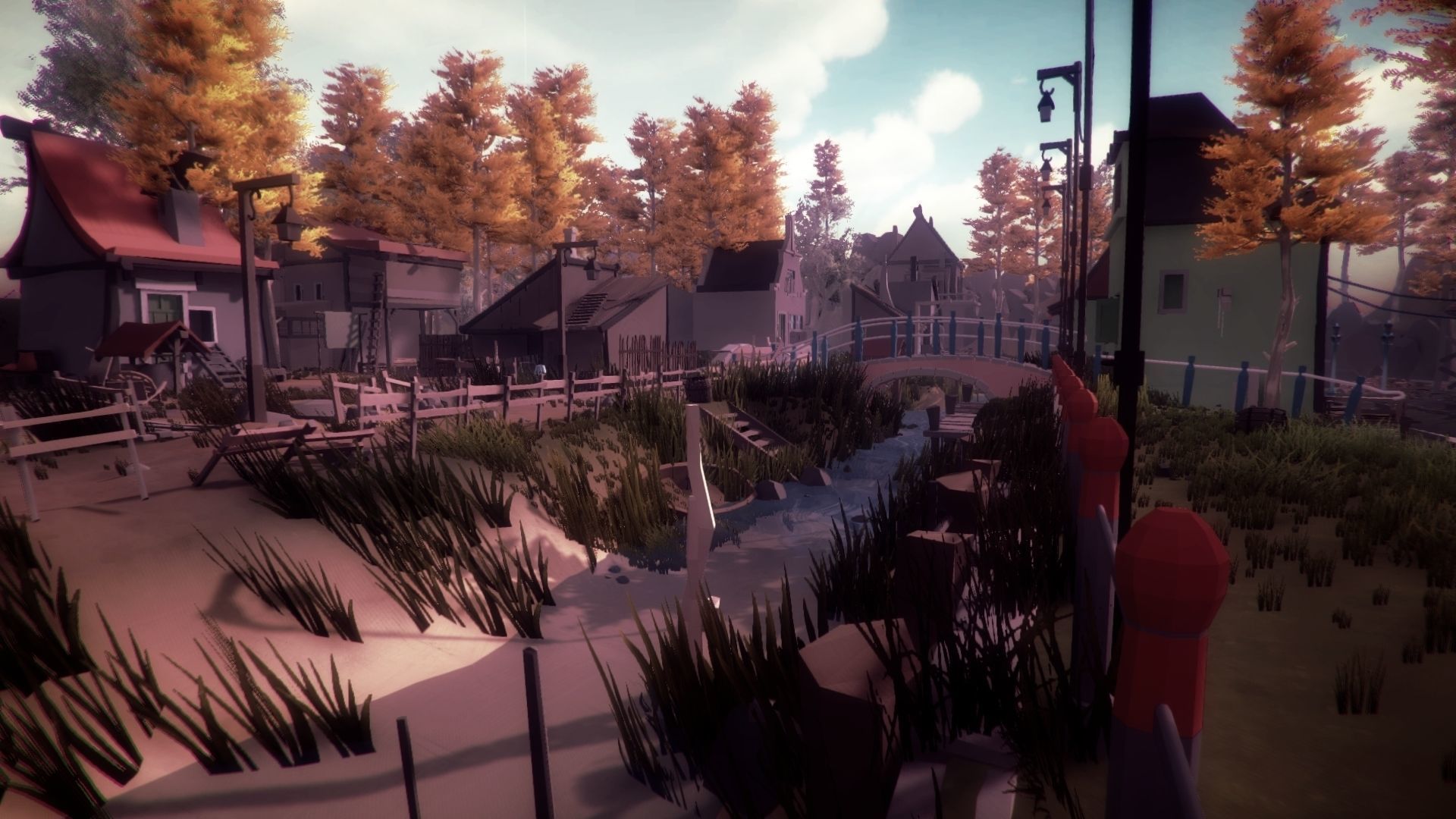 The Village and City of 18th Century Pack Low-poly 3D model_77