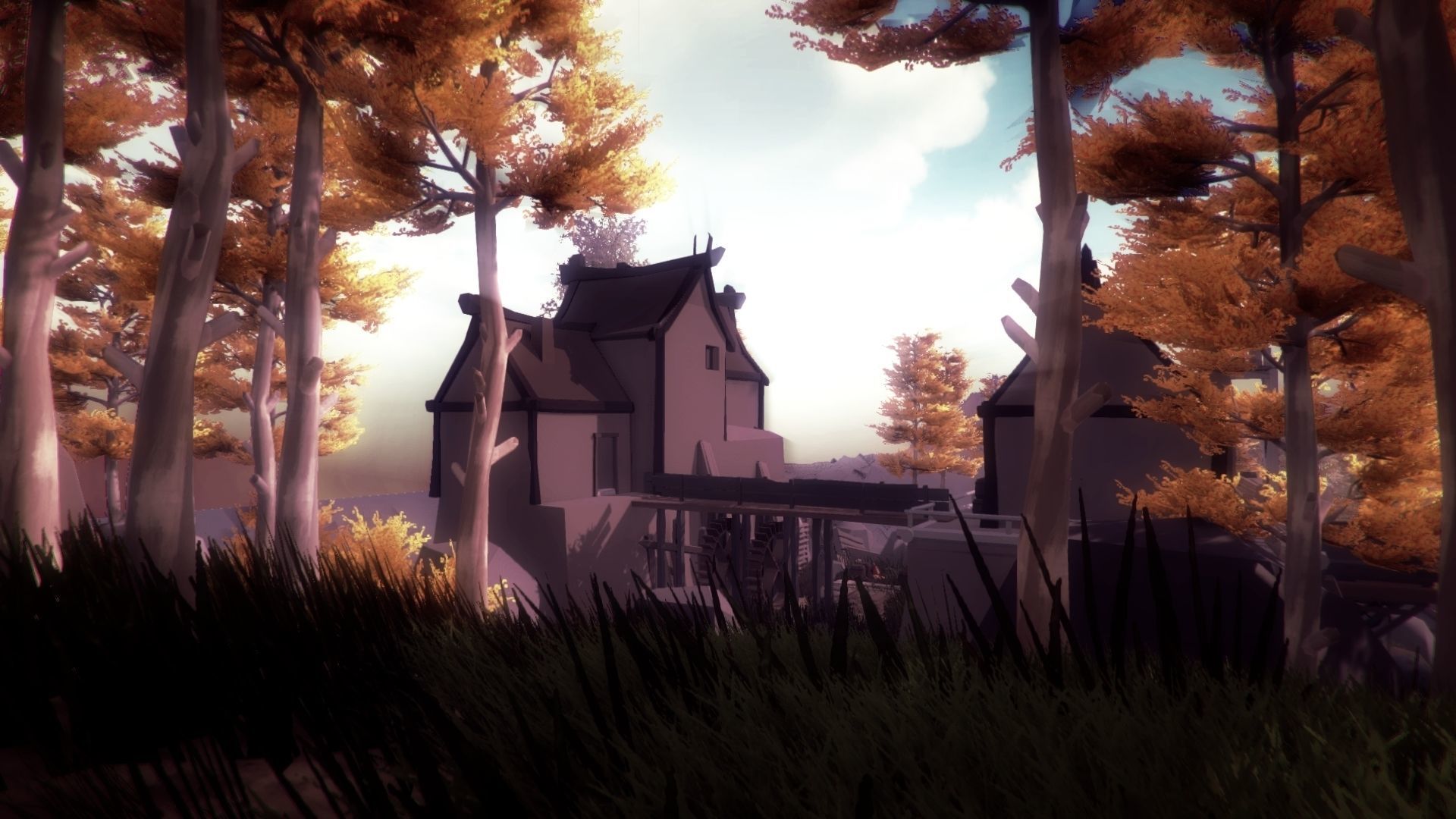 The Village and City of 18th Century Pack Low-poly 3D model_83