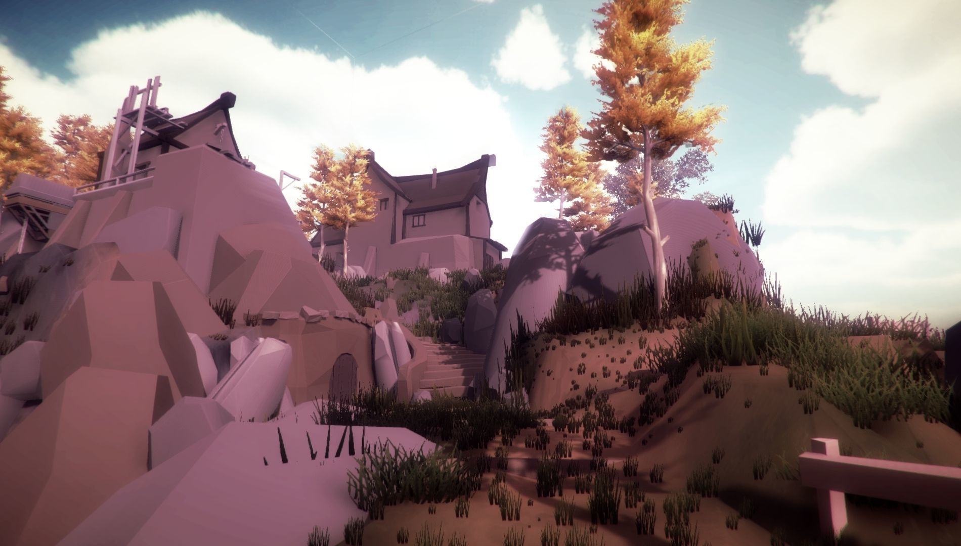 The Village and City of 18th Century Pack Low-poly 3D model_79