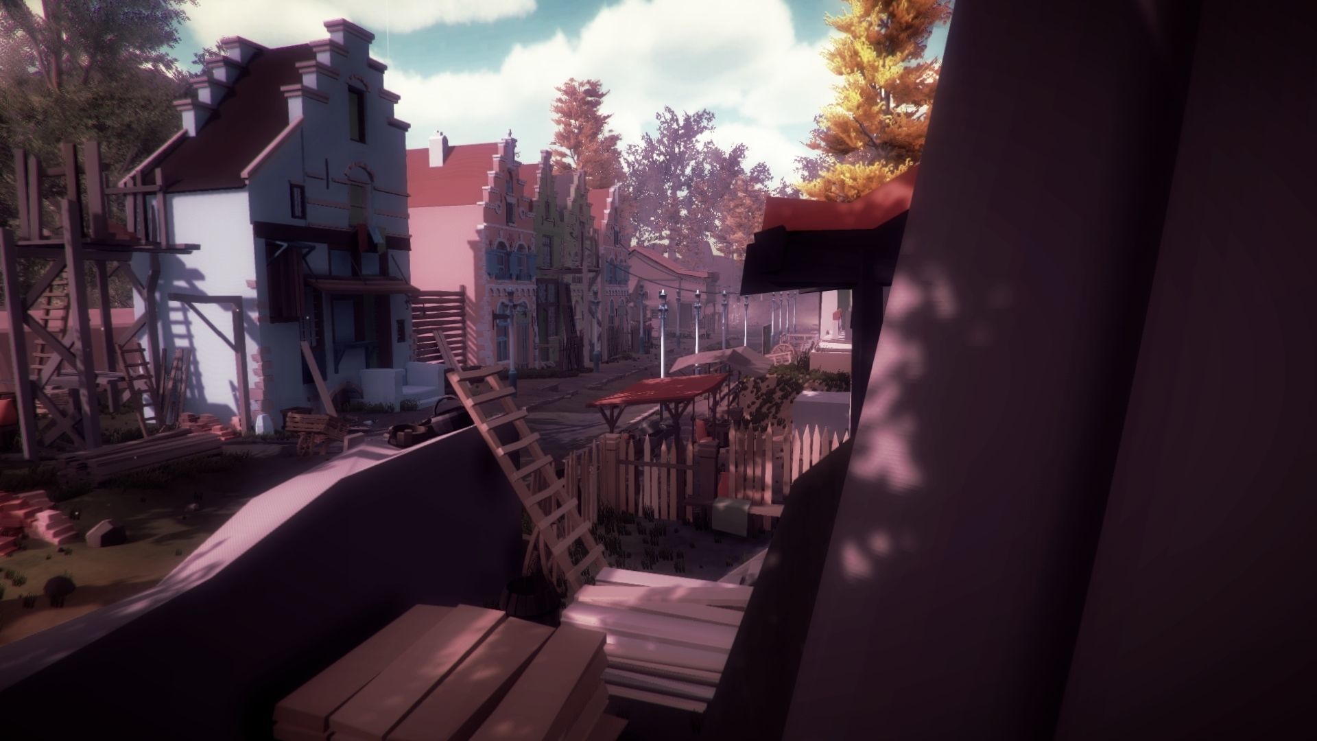 The Village and City of 18th Century Pack Low-poly 3D model_67