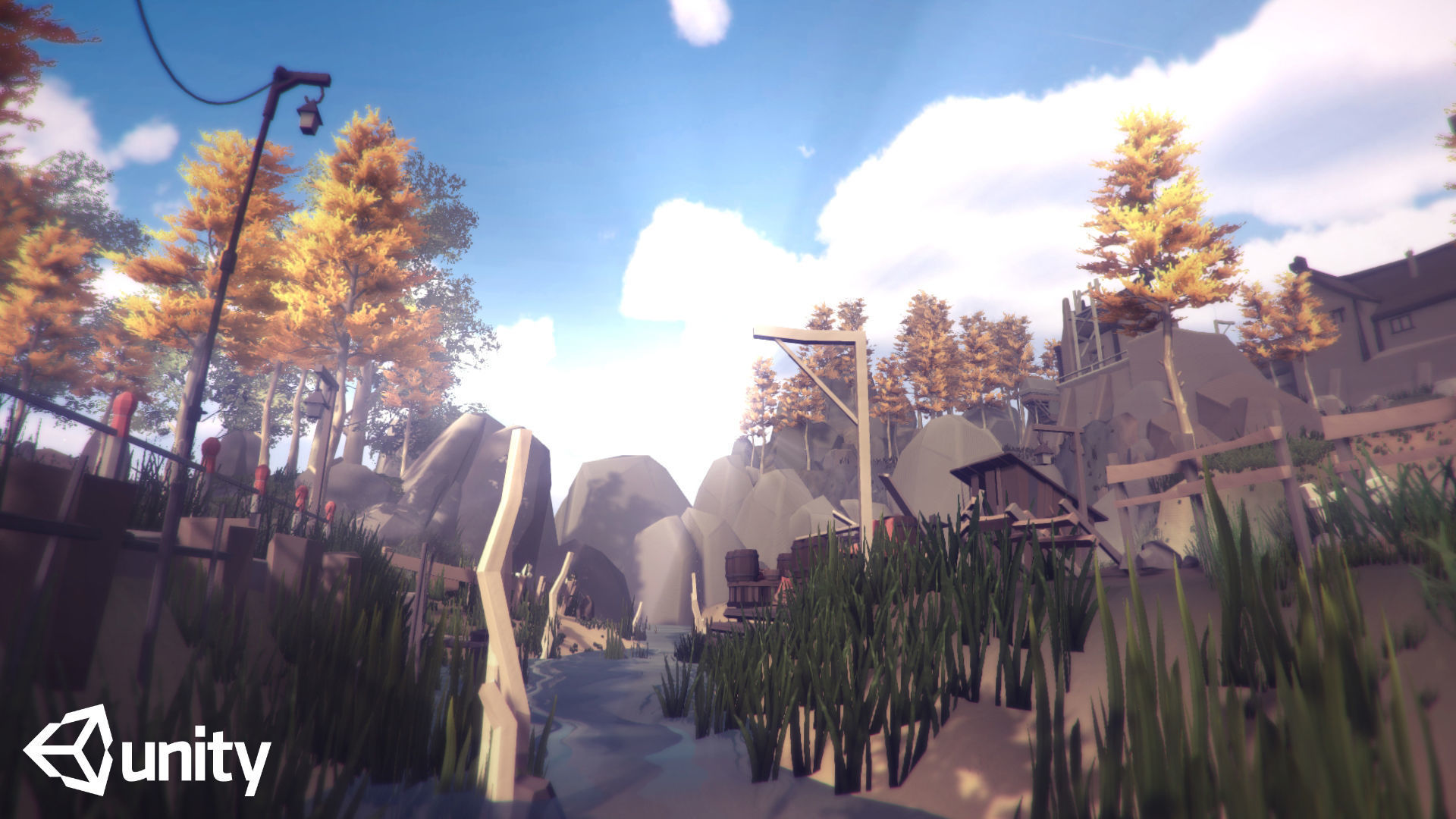 The Village and City of 18th Century Pack Low-poly 3D model_44