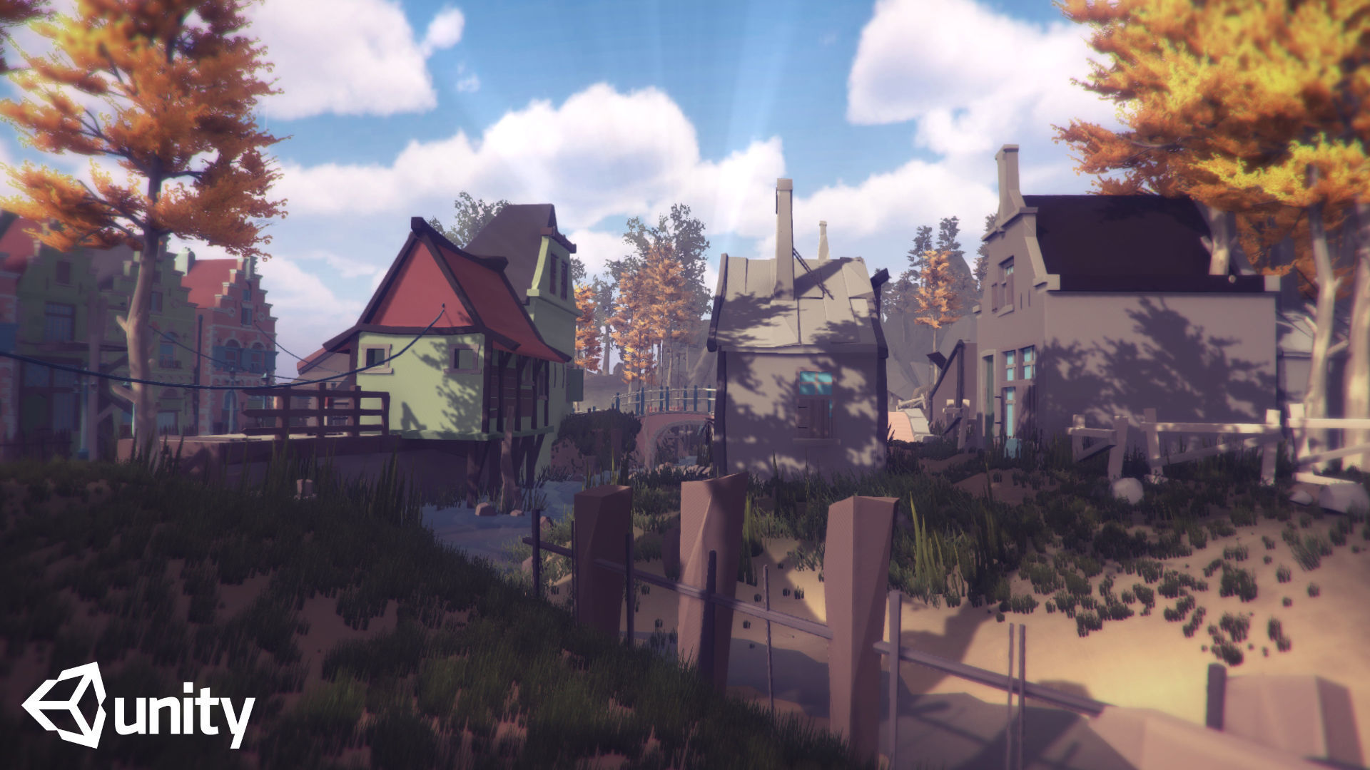 The Village and City of 18th Century Pack Low-poly 3D model_33