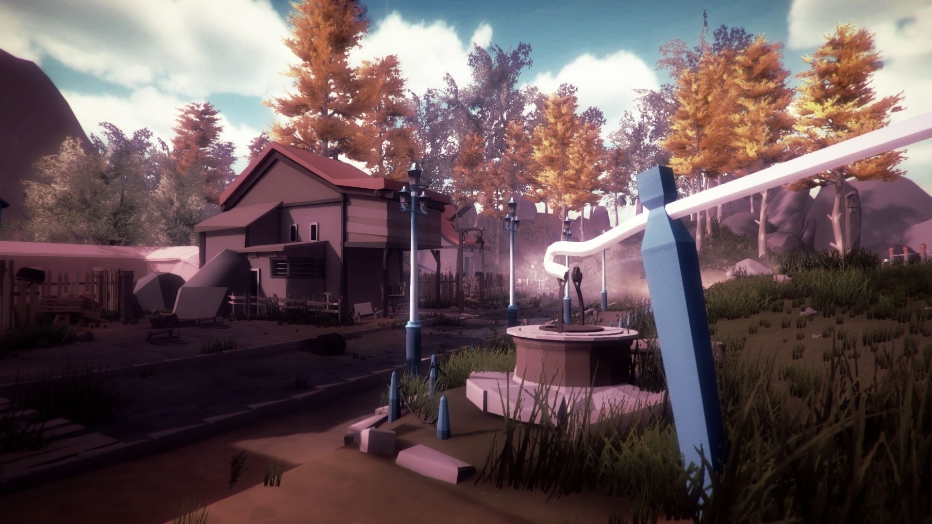 The Village and City of 18th Century Pack Low-poly 3D model_69