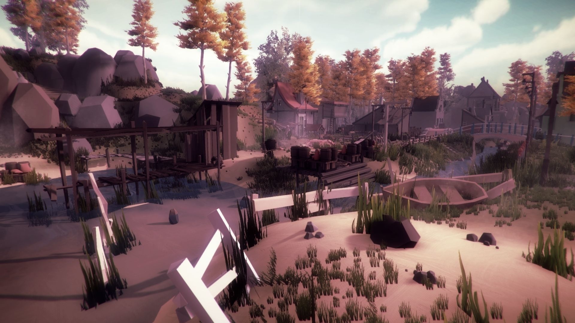 The Village and City of 18th Century Pack Low-poly 3D model_76