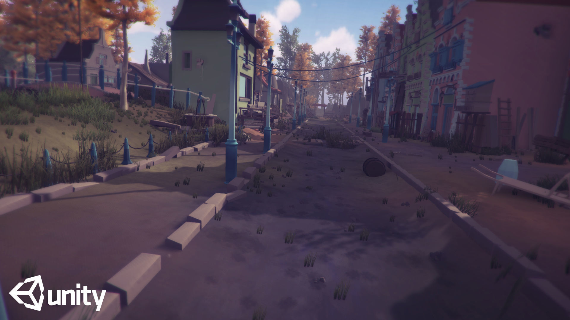 The Village and City of 18th Century Pack Low-poly 3D model_11