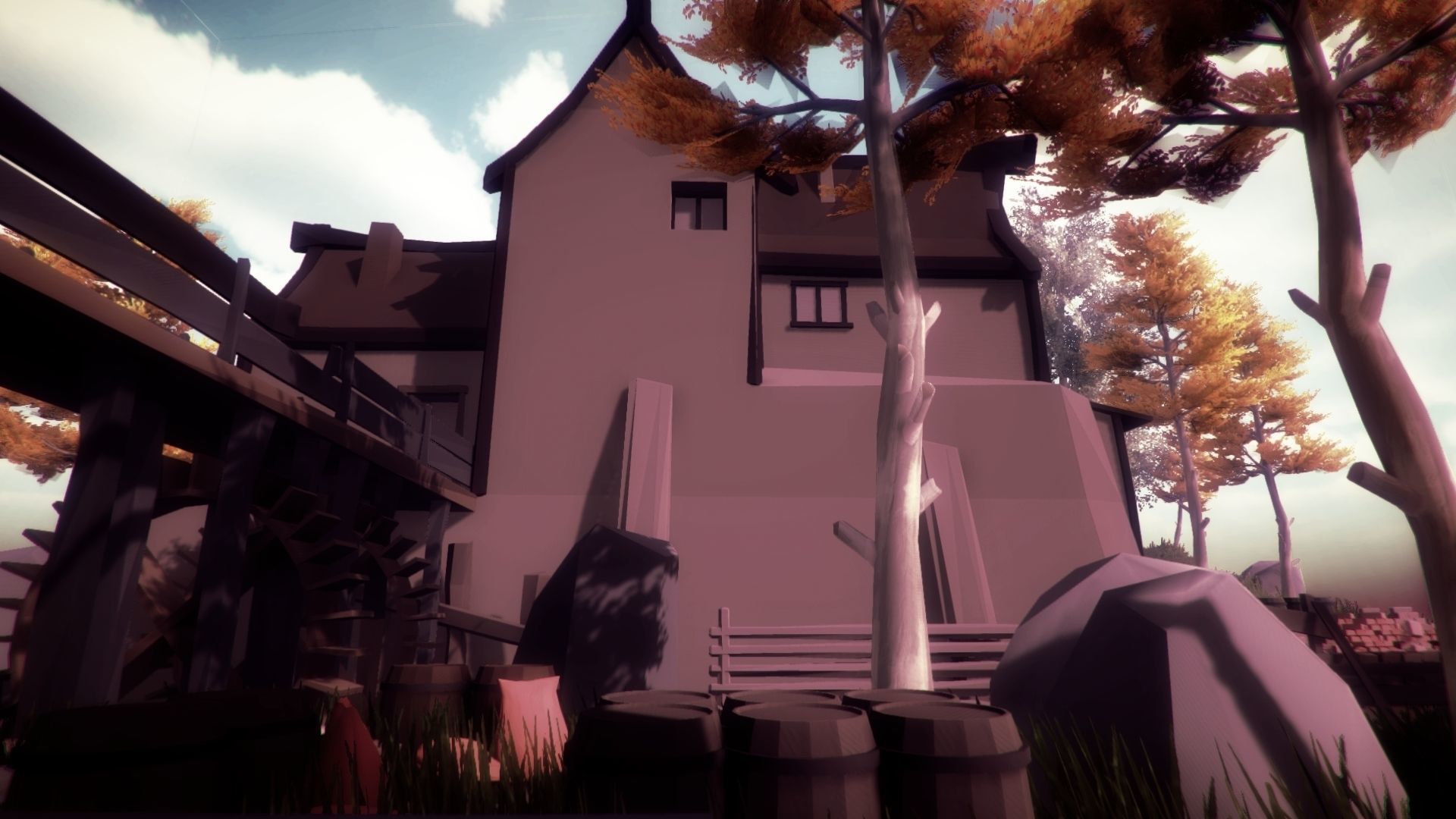 The Village and City of 18th Century Pack Low-poly 3D model_87