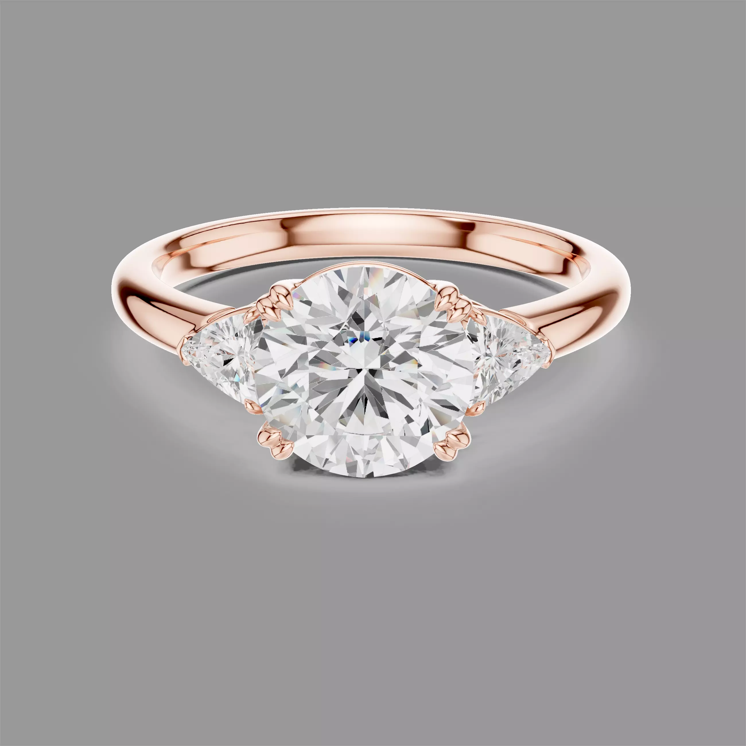 Solitaire Ring 3D print model