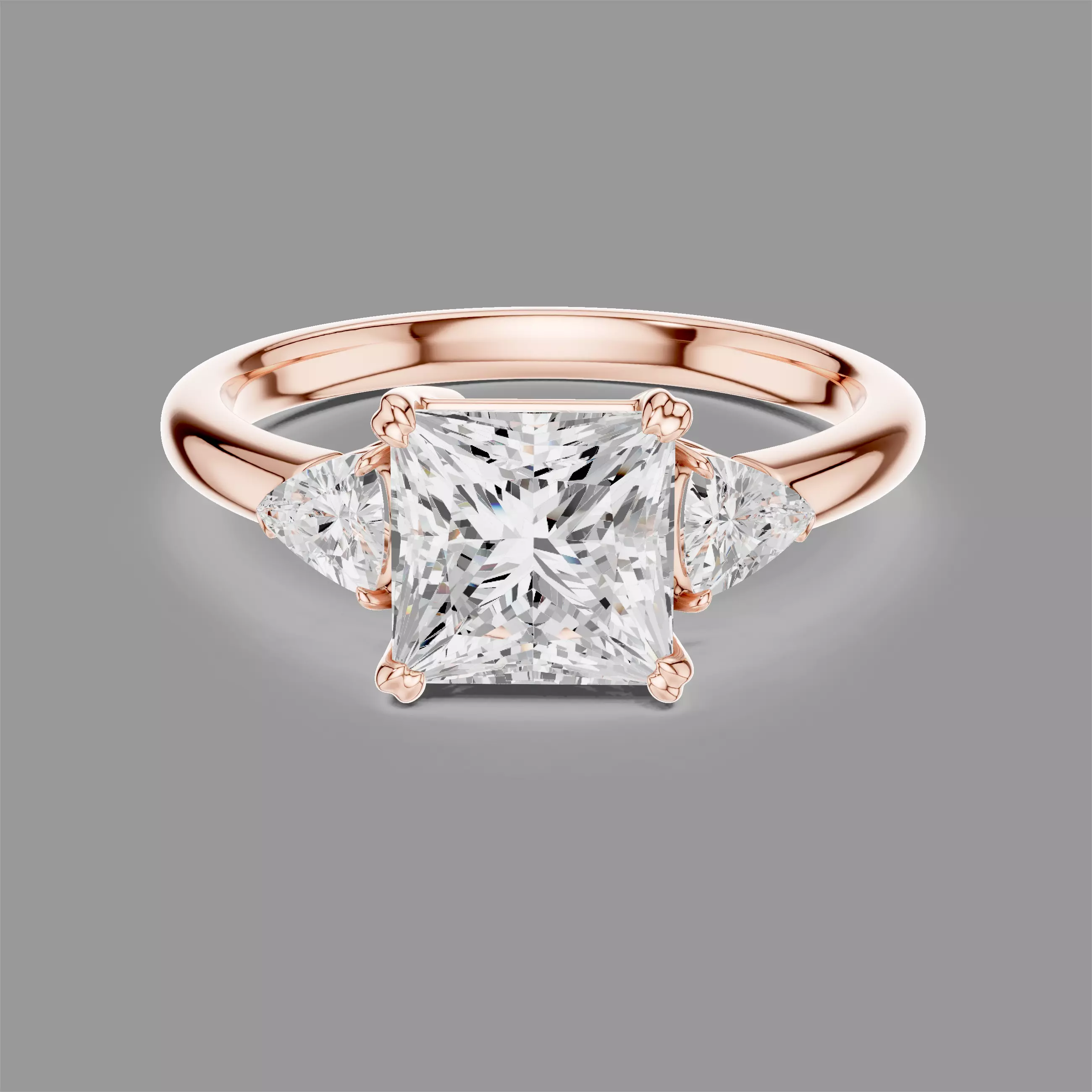 Solitaire Ring 3D print model