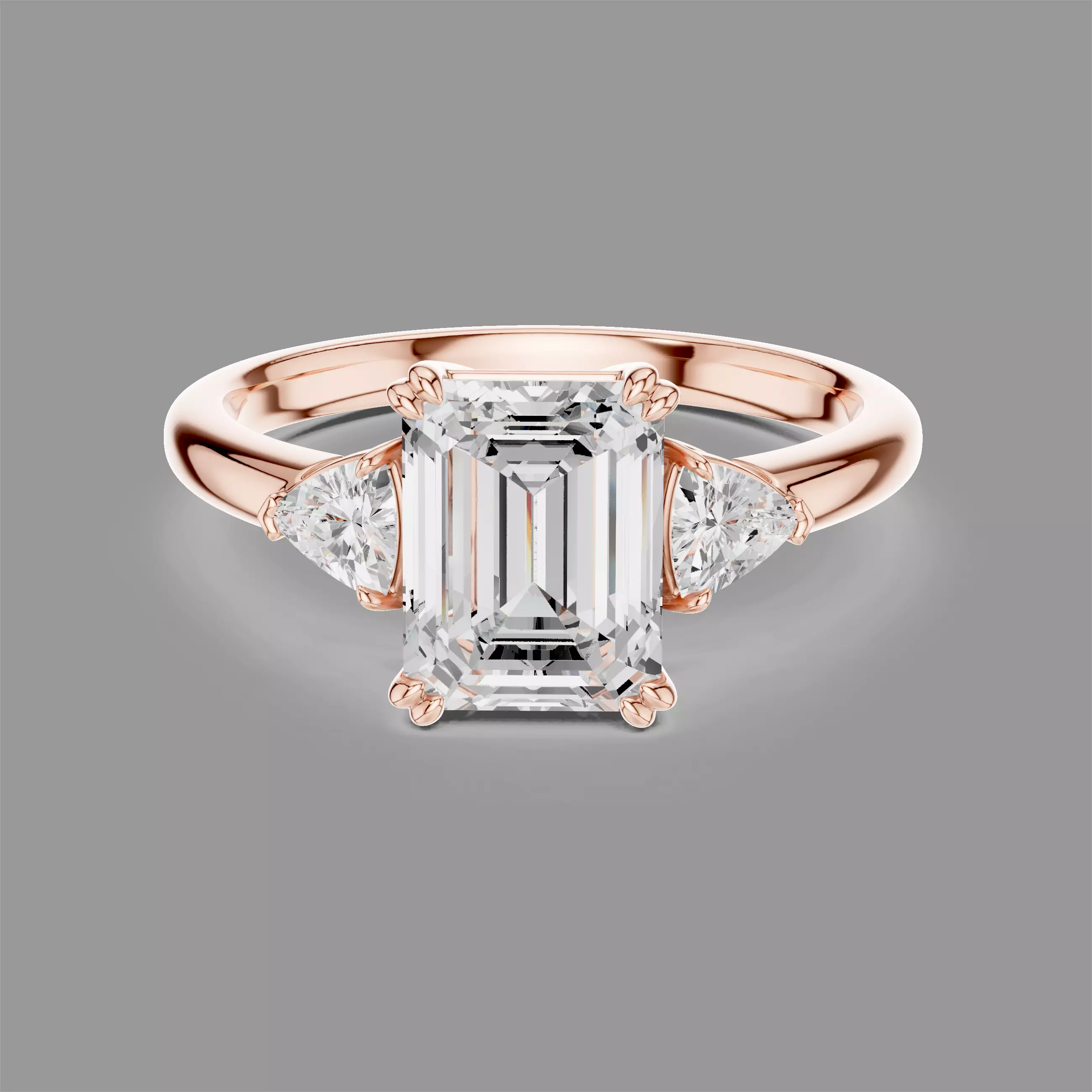 Solitaire Ring 3D print model