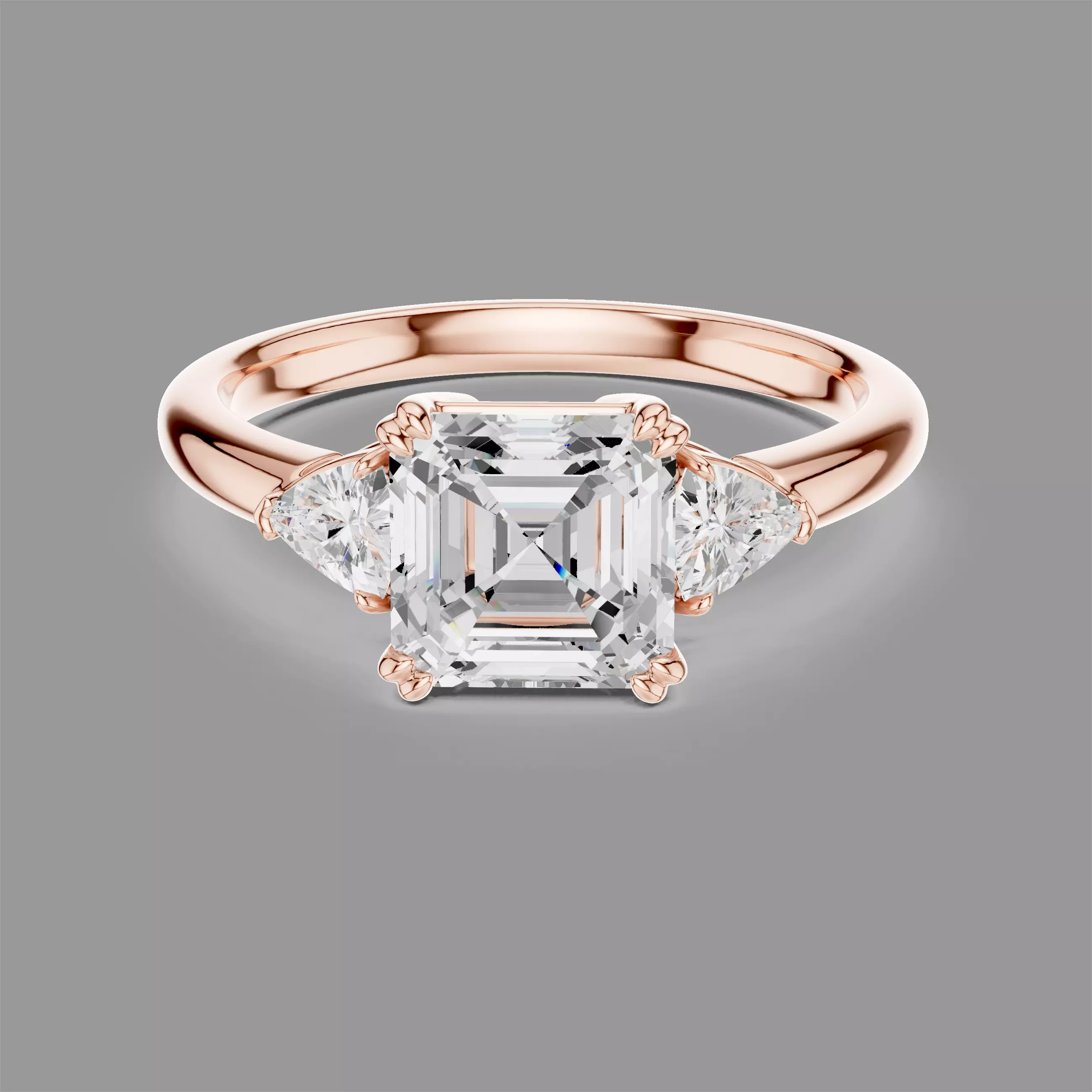Solitaire Ring 3D print model