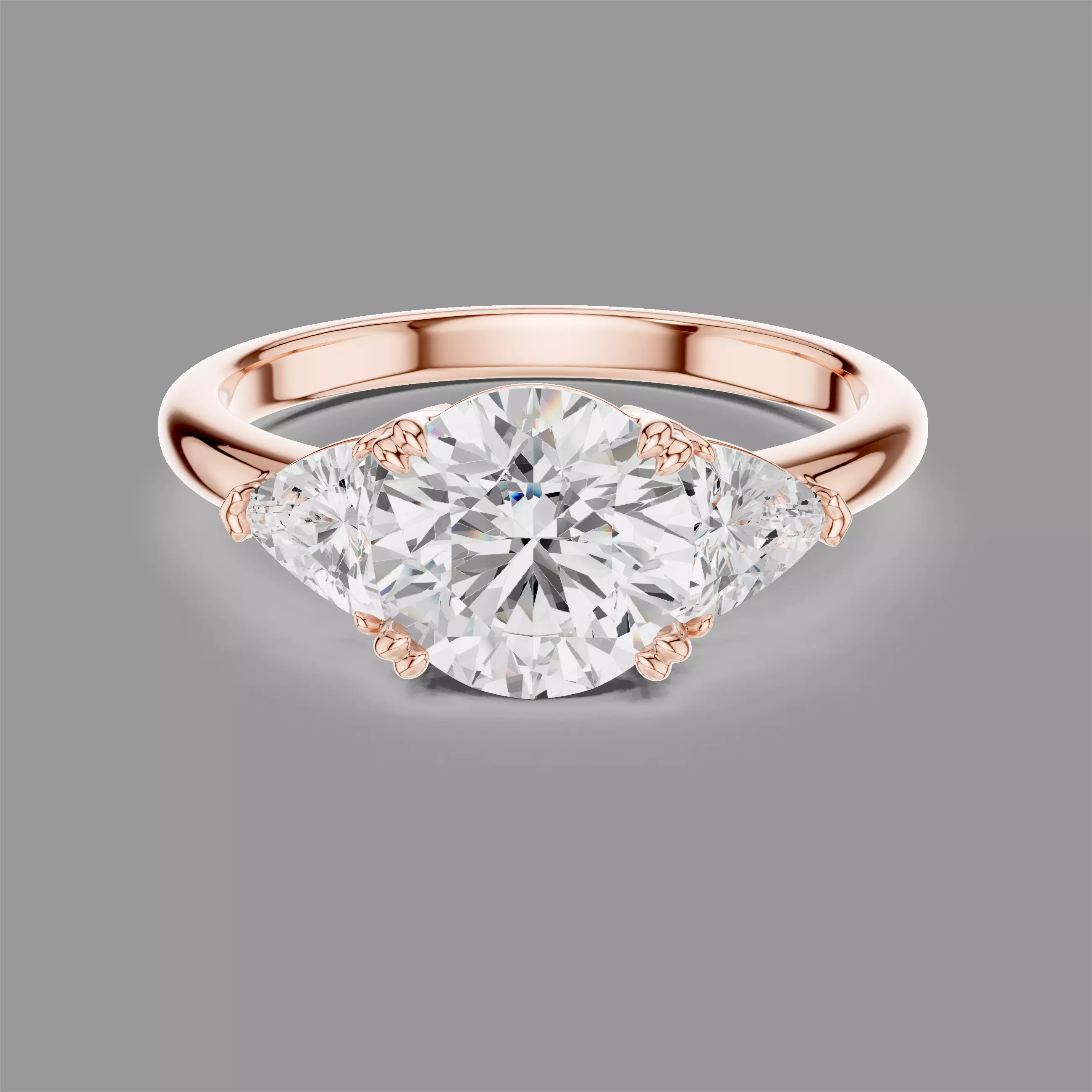 Solitaire Ring 3D print model