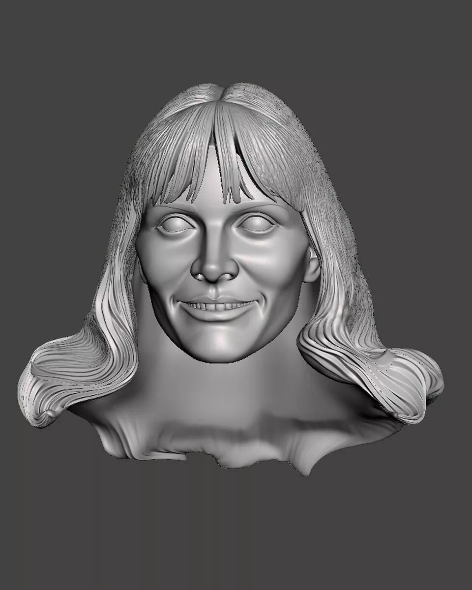 Lois Lane headsculpt head sculpt 3D print model