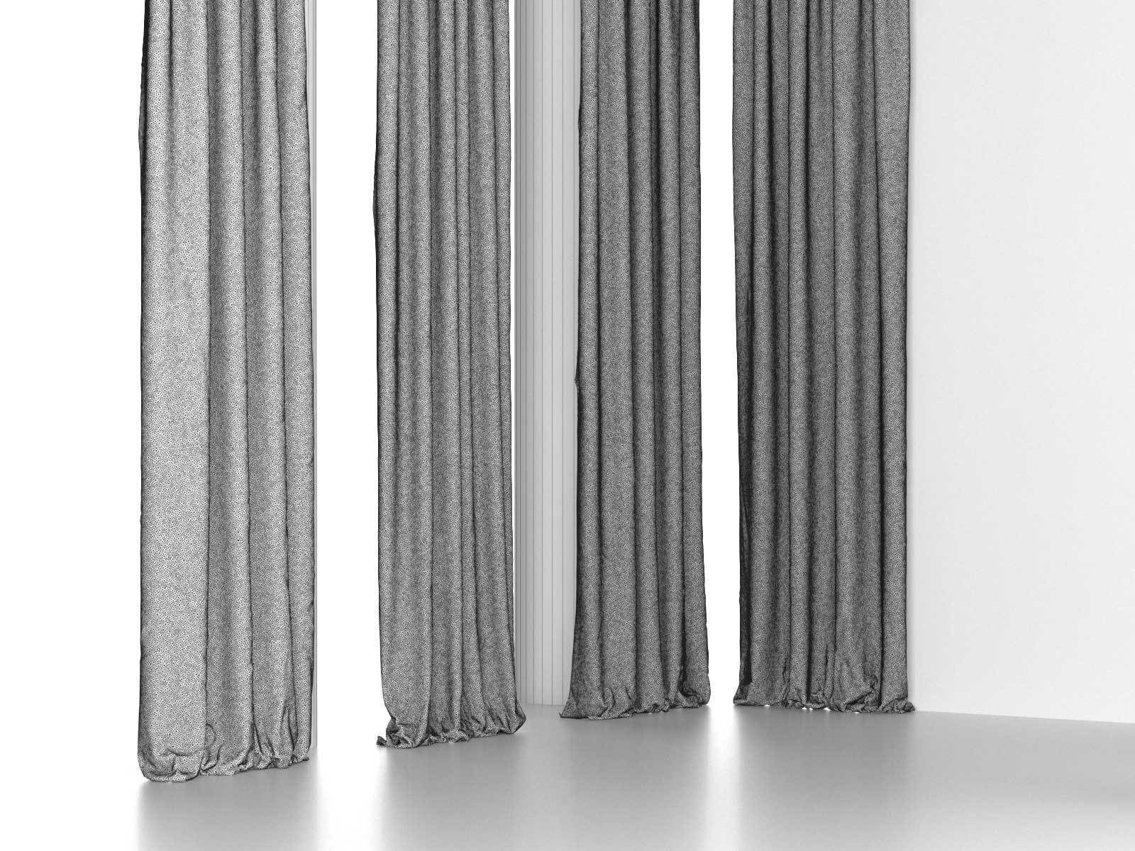 Curtain 007 3D model_3