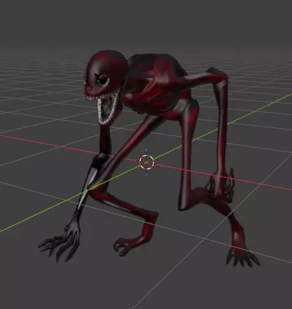 SCP model creature 3D model | CGTrader
