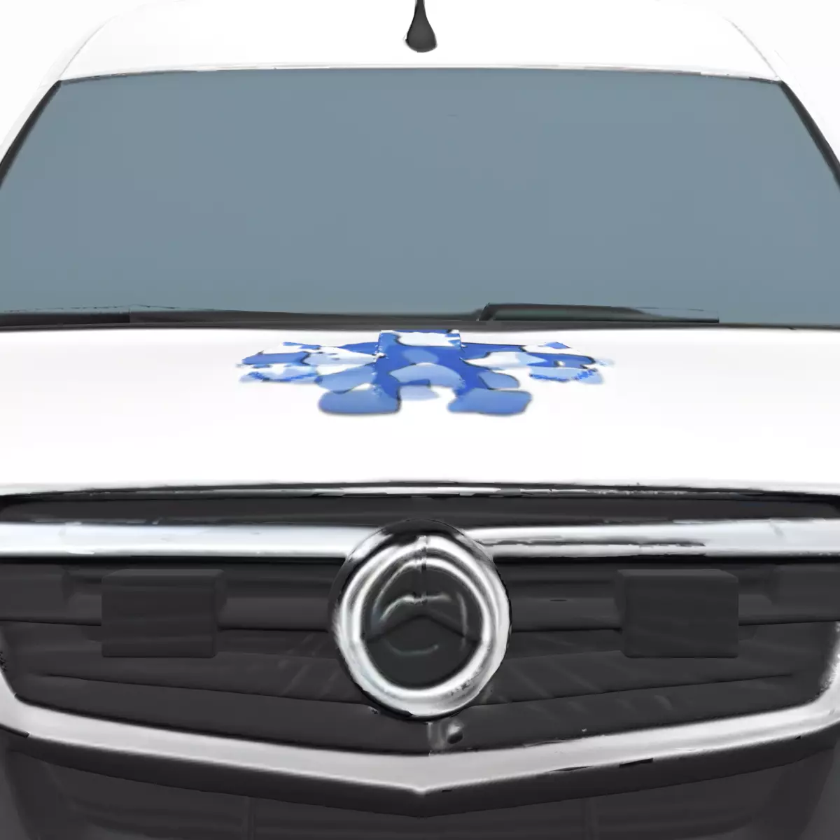 3D Model of Wheelchair Accessible Medical Van Lift Platform 3D model