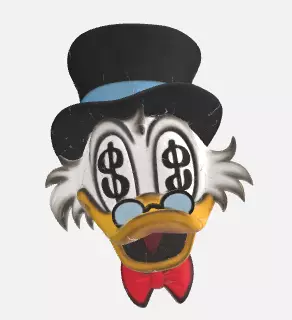 Scrooge McDuck - Uncle Scrooge - DuckTales Free 3D print model