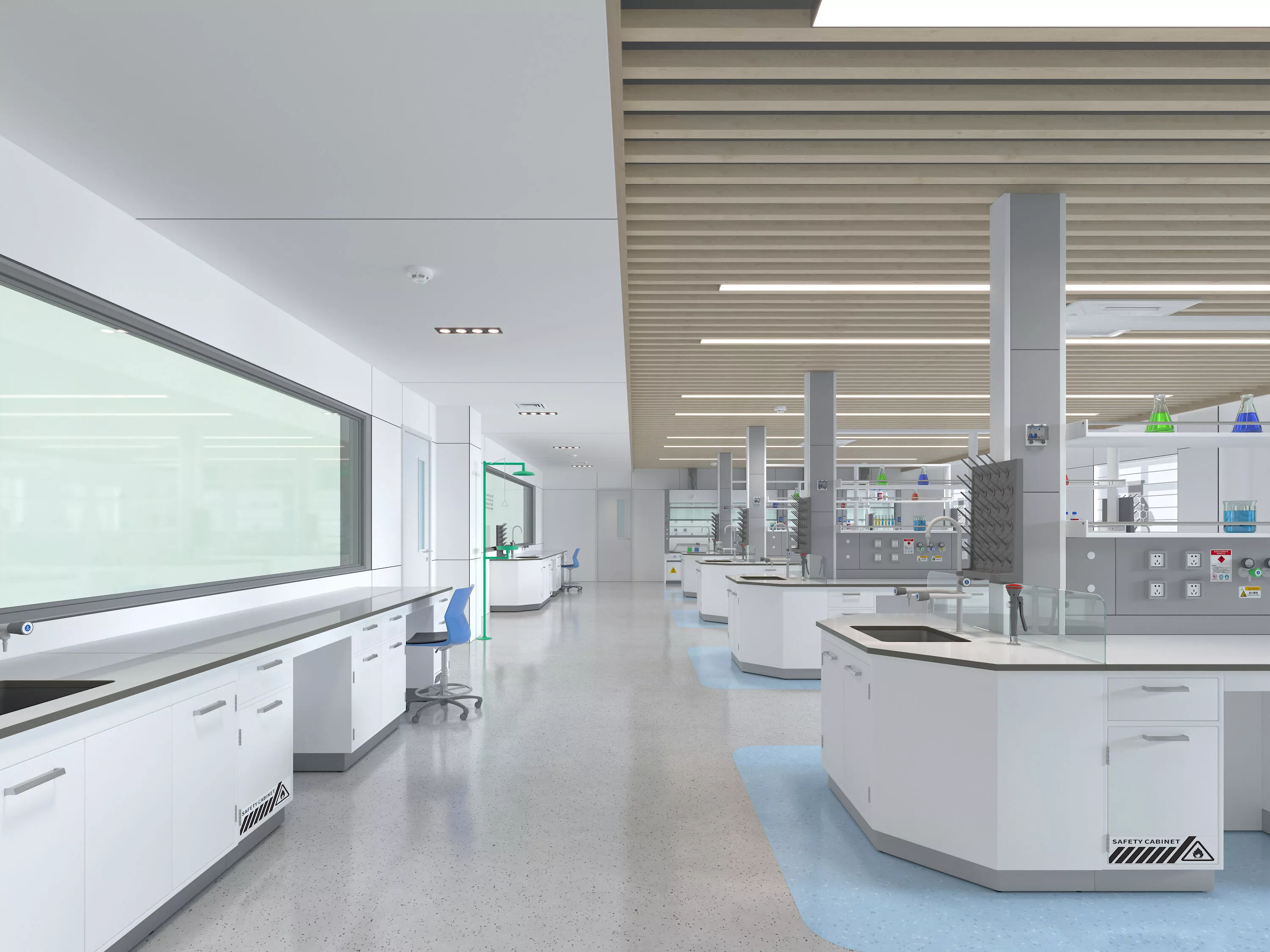 chemical laboratory-interior laboratory 3D model