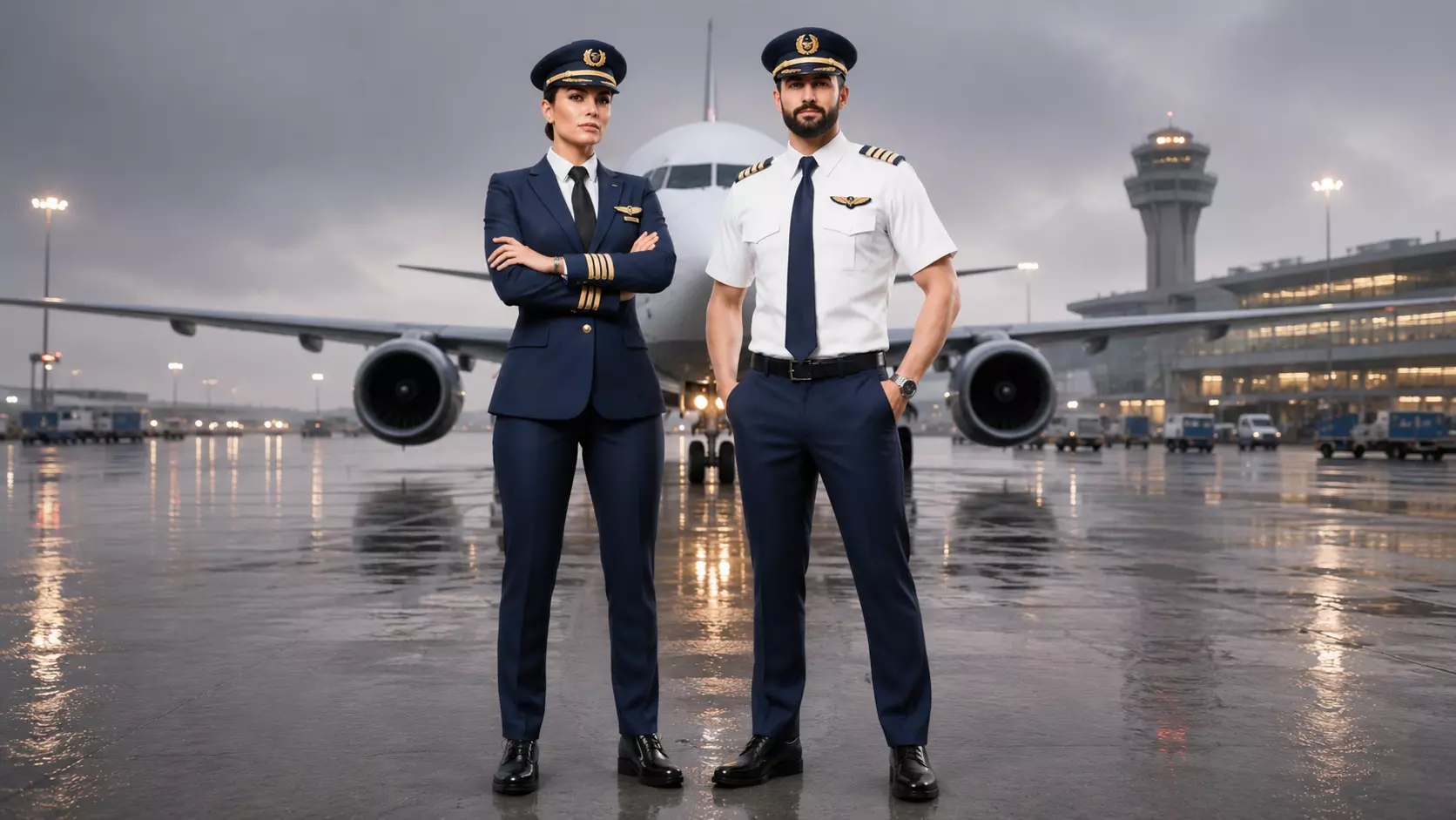 Male and Female Pilot Character Pack