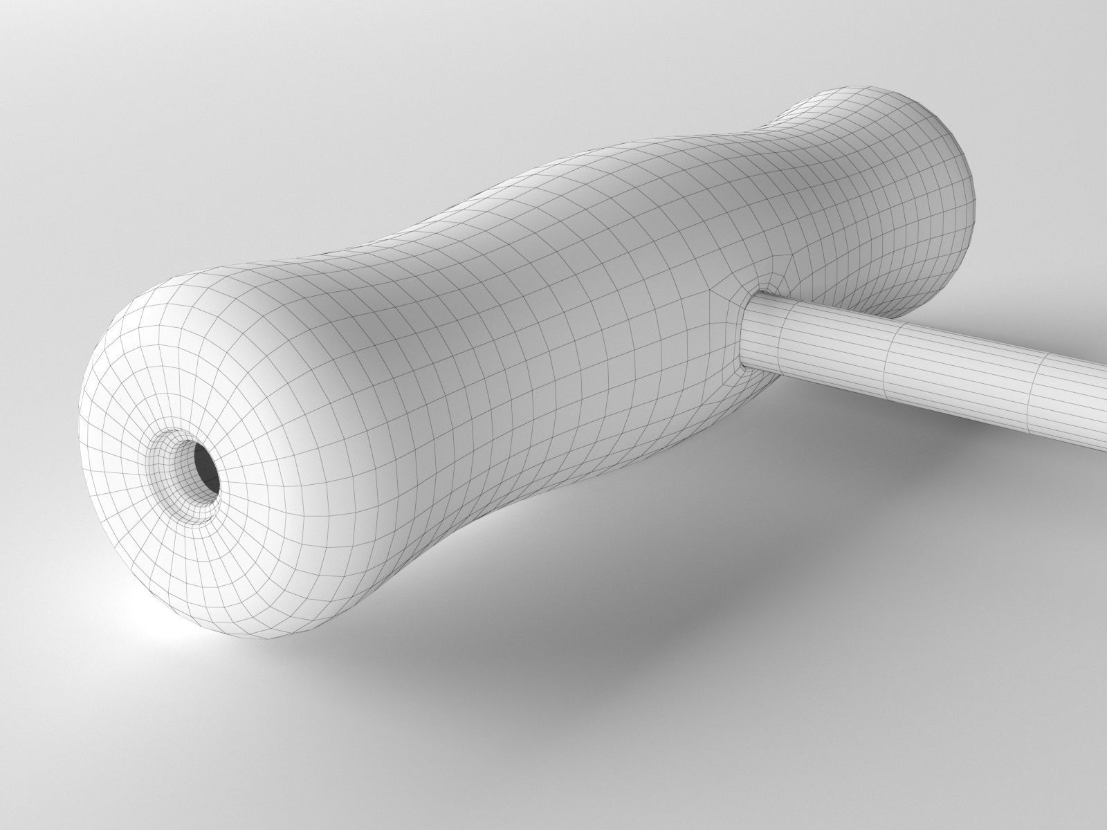 Corkscrew 3D model_4