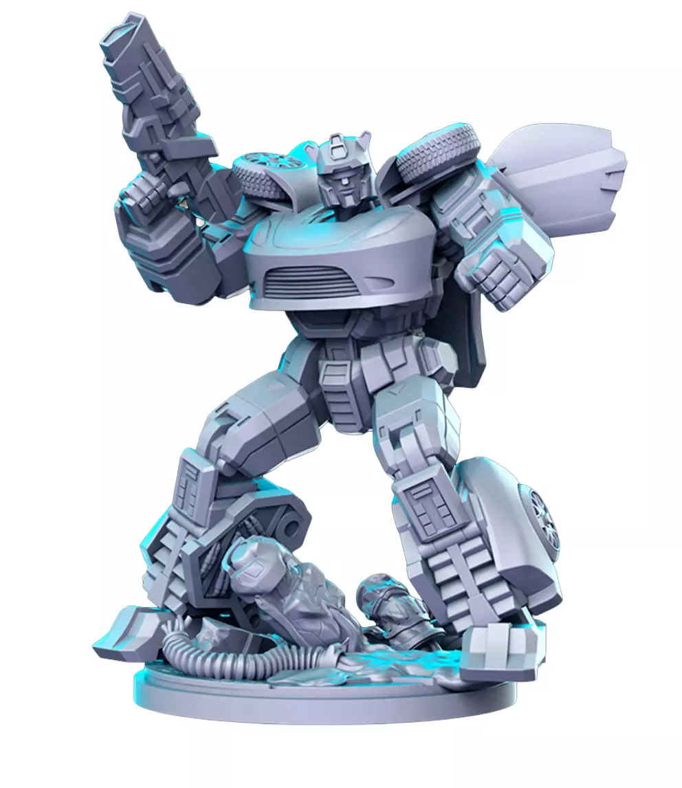 Jazz 3D Print STL Miniature RPG 3D print model
