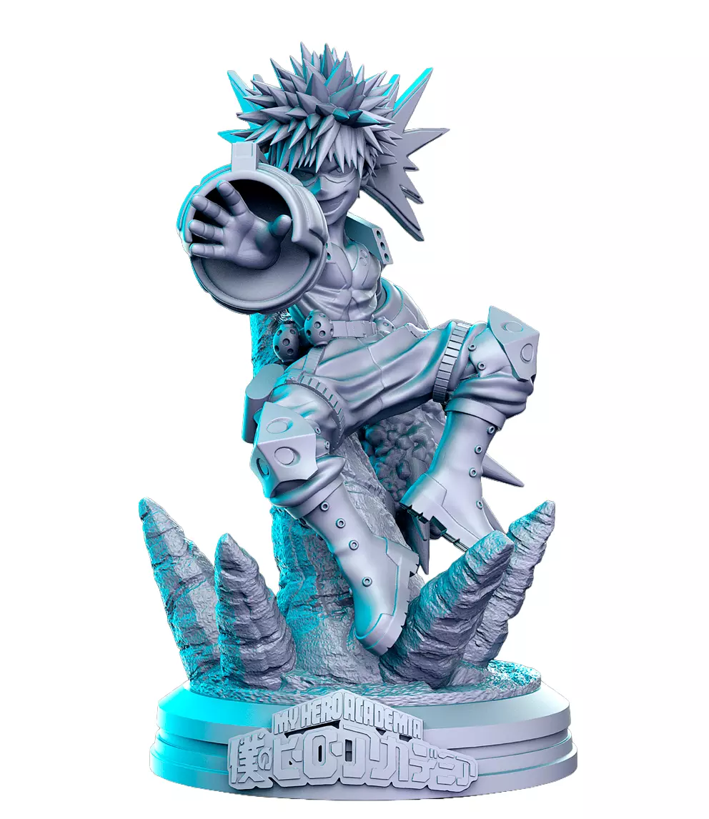 Bakugo 3D Print STL Miniature RPG 3D print model