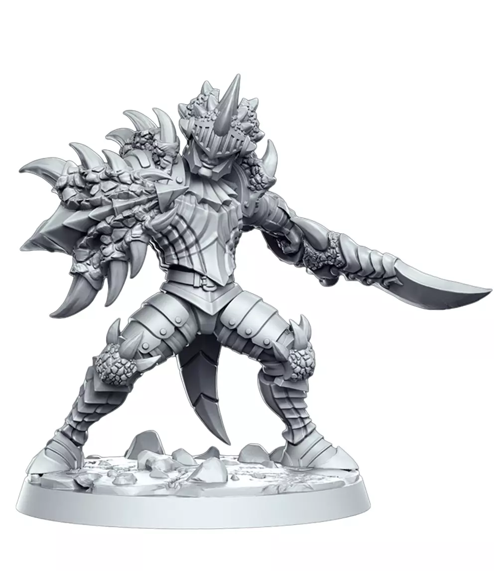 Azzidesh Supported 3D Print STL Miniature RPG 3D print model