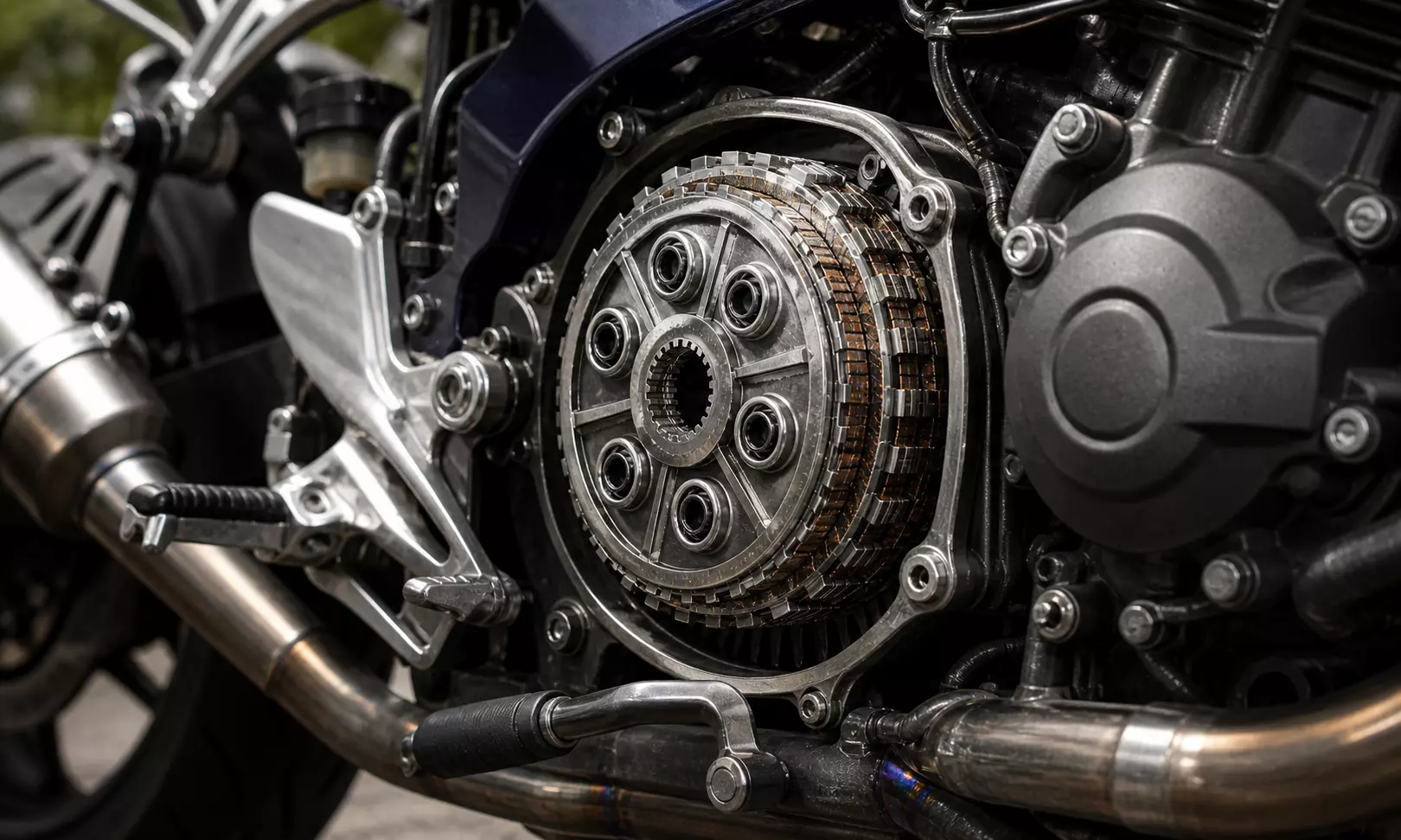 Realistic Automotive Clutch Plate Assembly 3D model