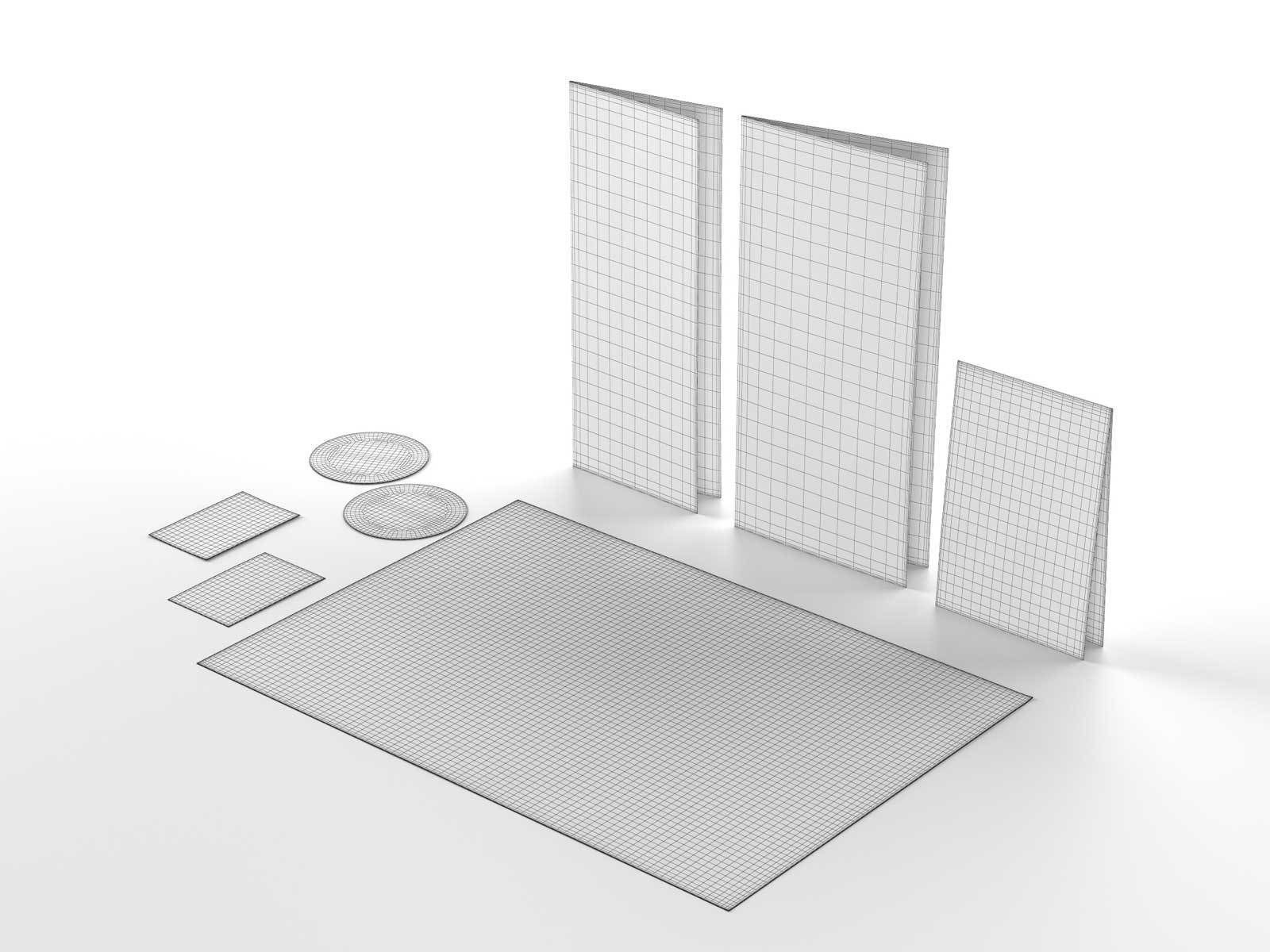 Cafe Kafka Menu 3D model_2