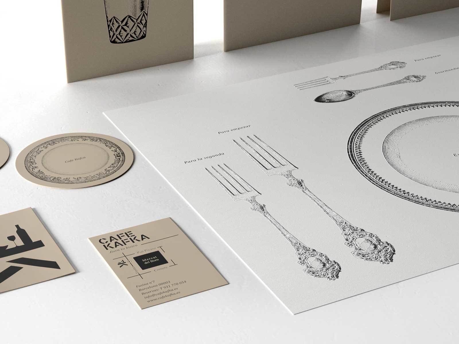 Cafe Kafka Menu 3D model_1