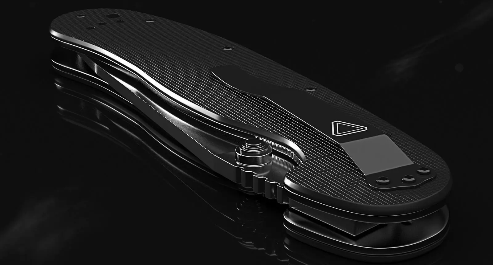 Knife ontario rat 1 3D model