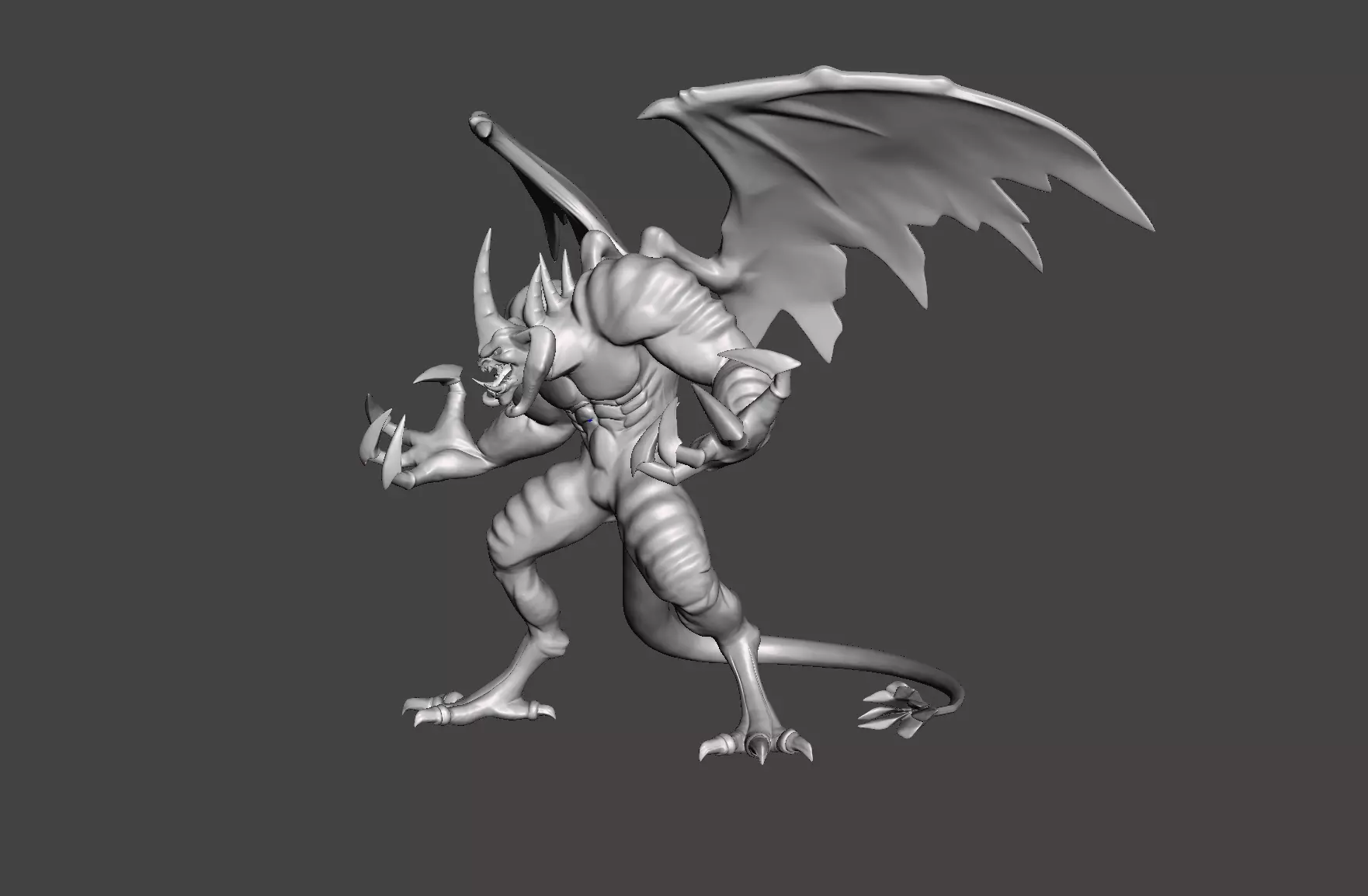 Evil Lord Wrath 3D Model Free 3D print model