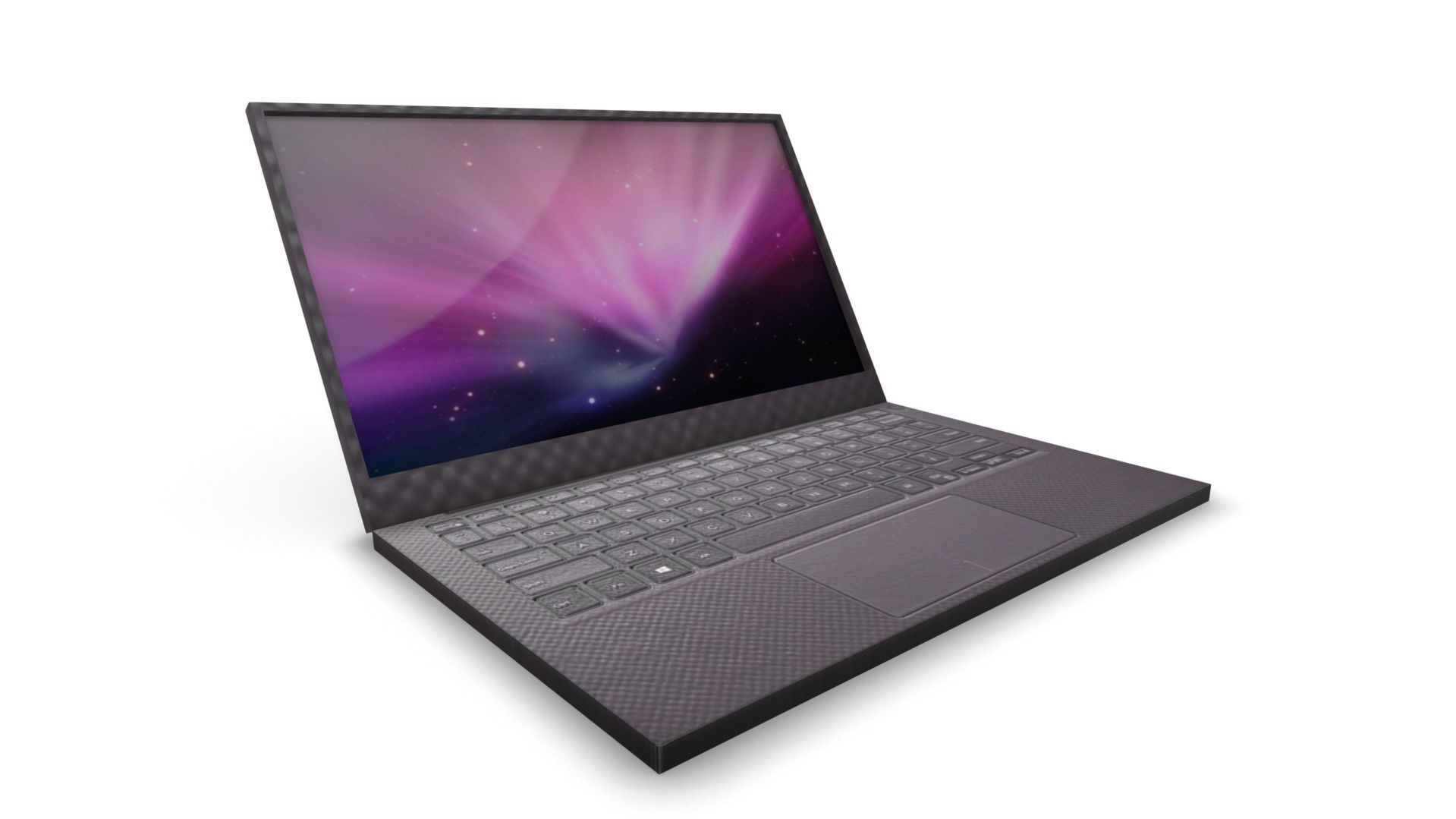 Laptop SHC Quick Office LM Low-poly 3D model_3