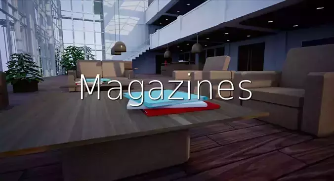 Magazines SHC Quick Office LM Low-poly 3D model