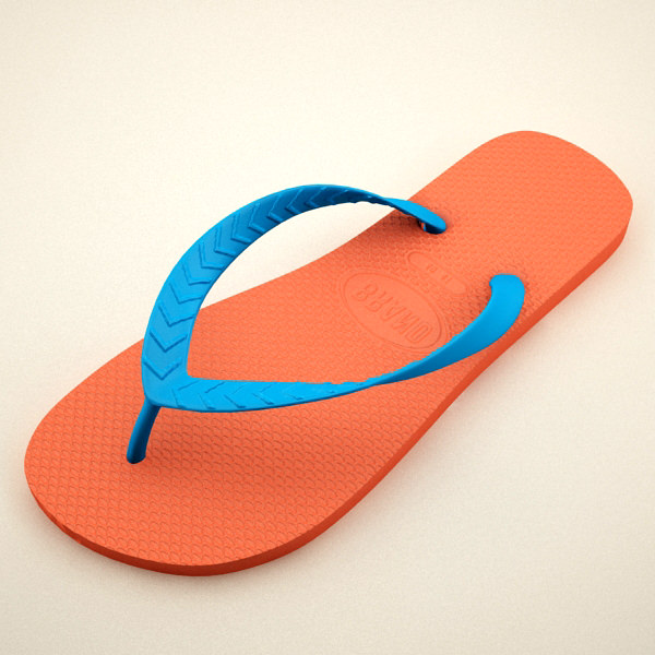 Flip Flops 3D model_6