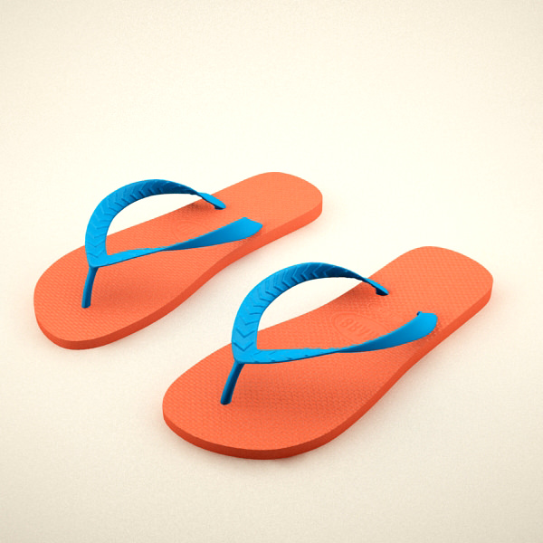 Flip Flops 3D model_2