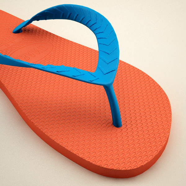Flip Flops 3D model_4