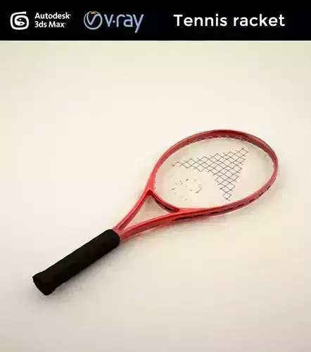 Tennis Racket 3D model