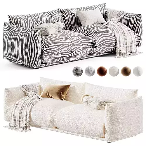 Arflex Marenco Modular Sofa 3D model 3