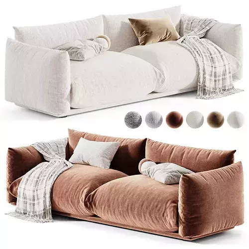 Arflex Marenco Modular Sofa 3D model