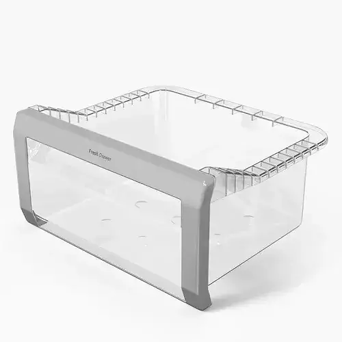 Refrigerator Glass Bin 3D model