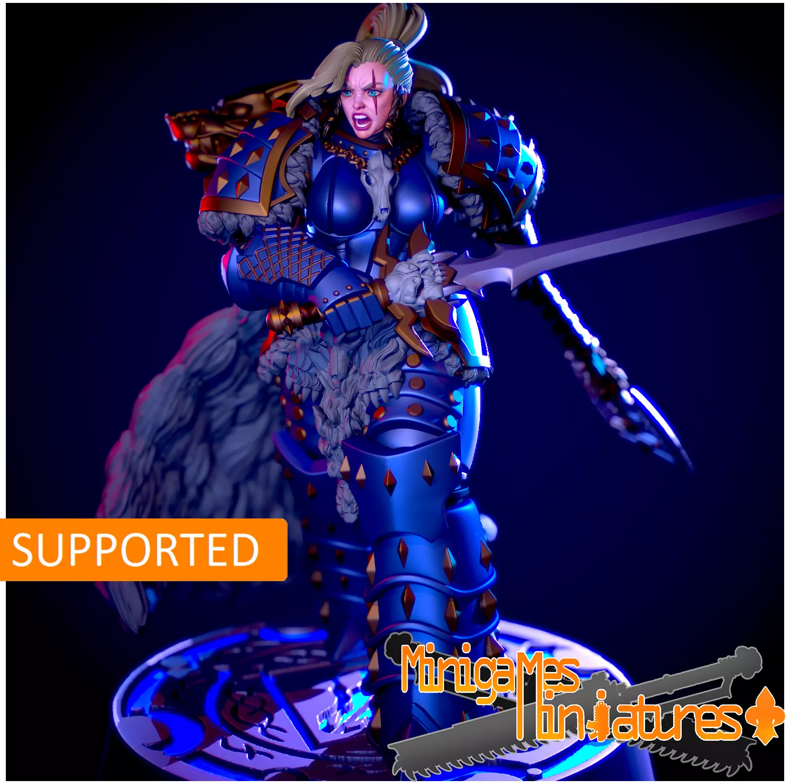 Russa Frostfang 3D print model