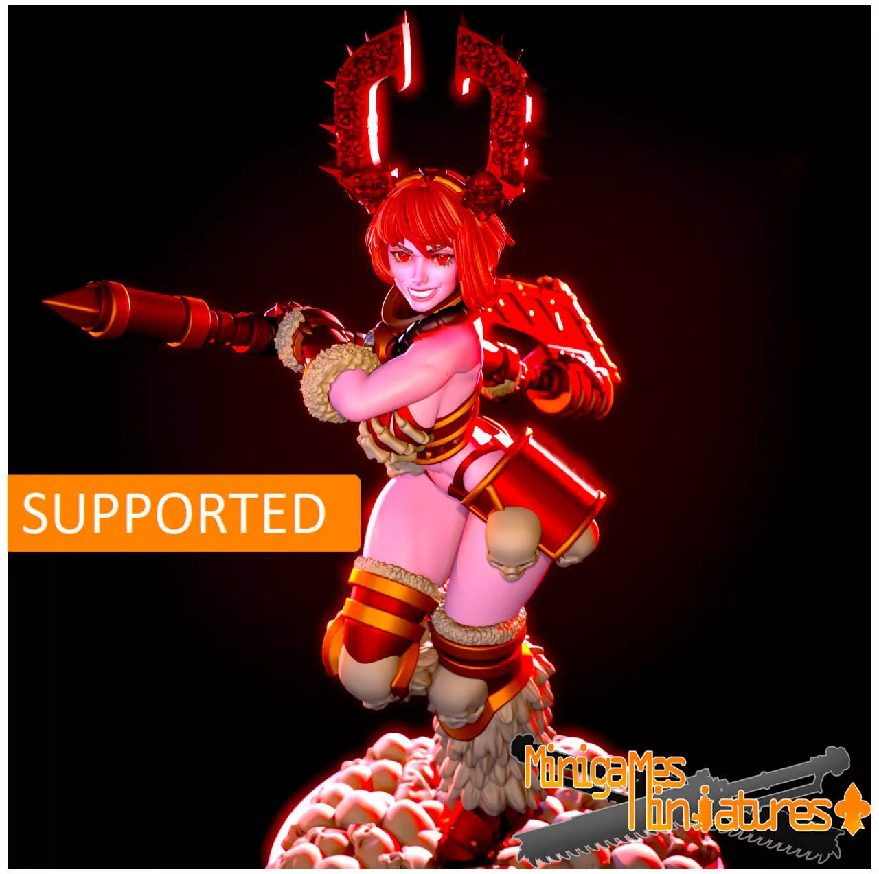 Blood Berserker 3D print model