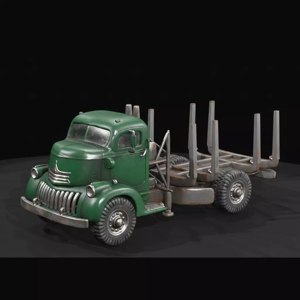 1940s Logging COE 1940s 3D print model
